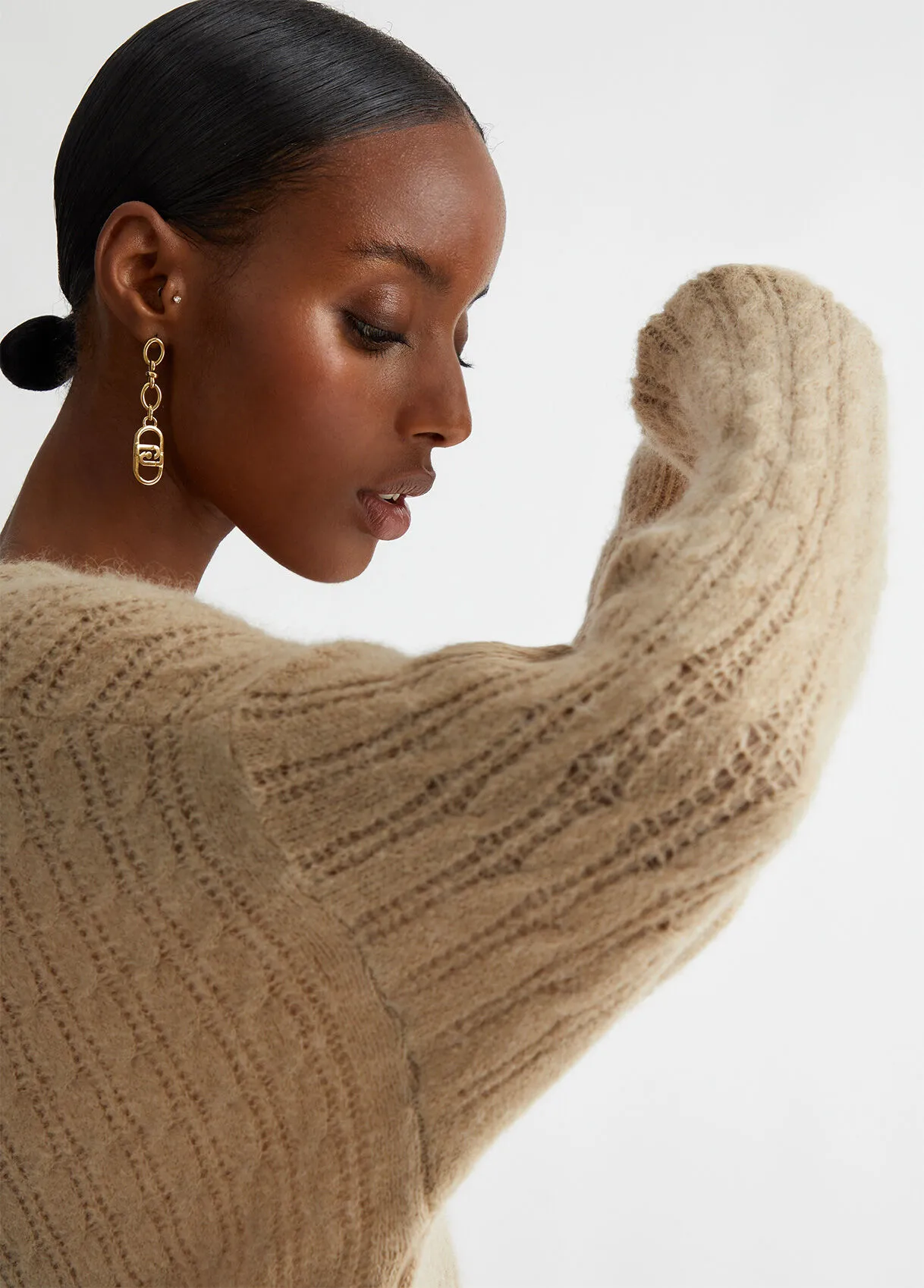 Maglione in misto alpaca