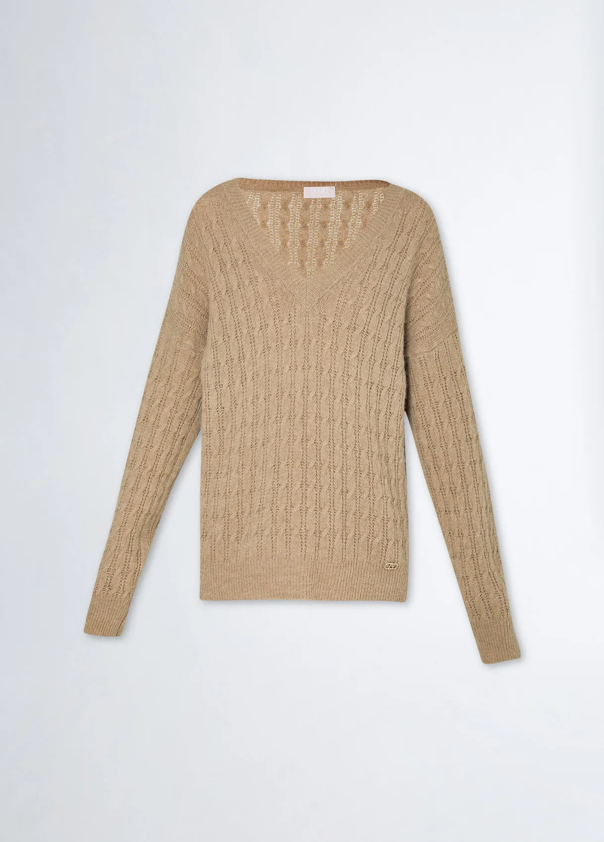 Maglione in misto alpaca
