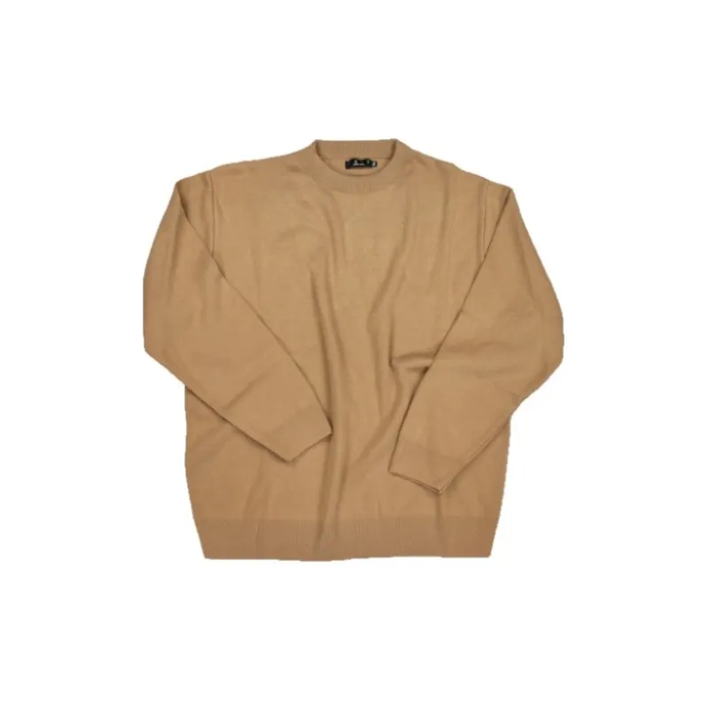 Maglione Maxfort easy girocollo uomo sabbia