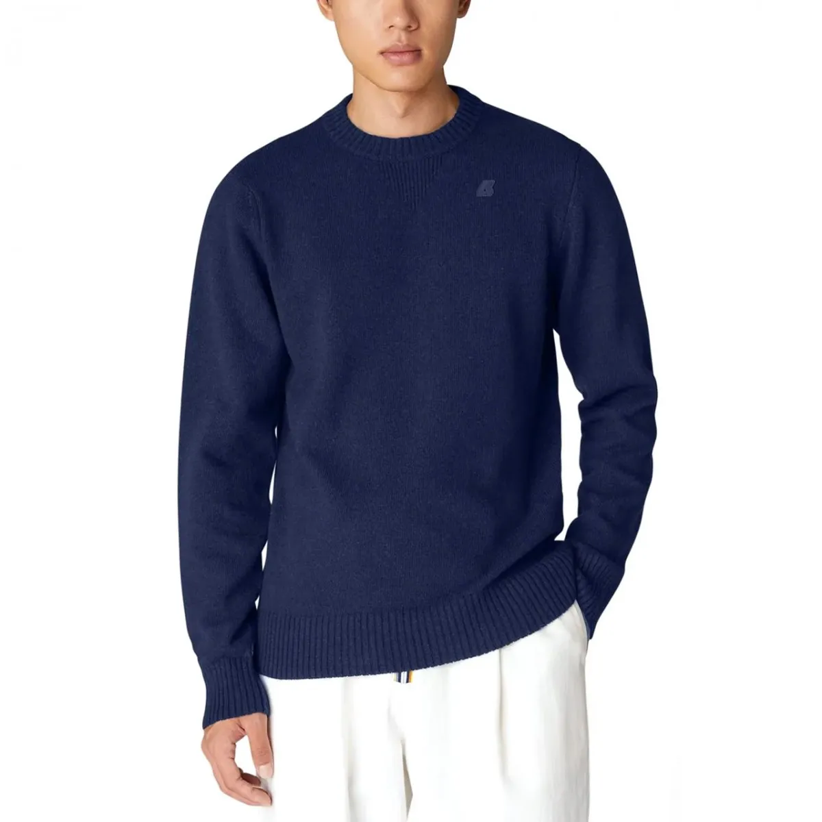 Maglione Sebastien Lambswool Blue Depht