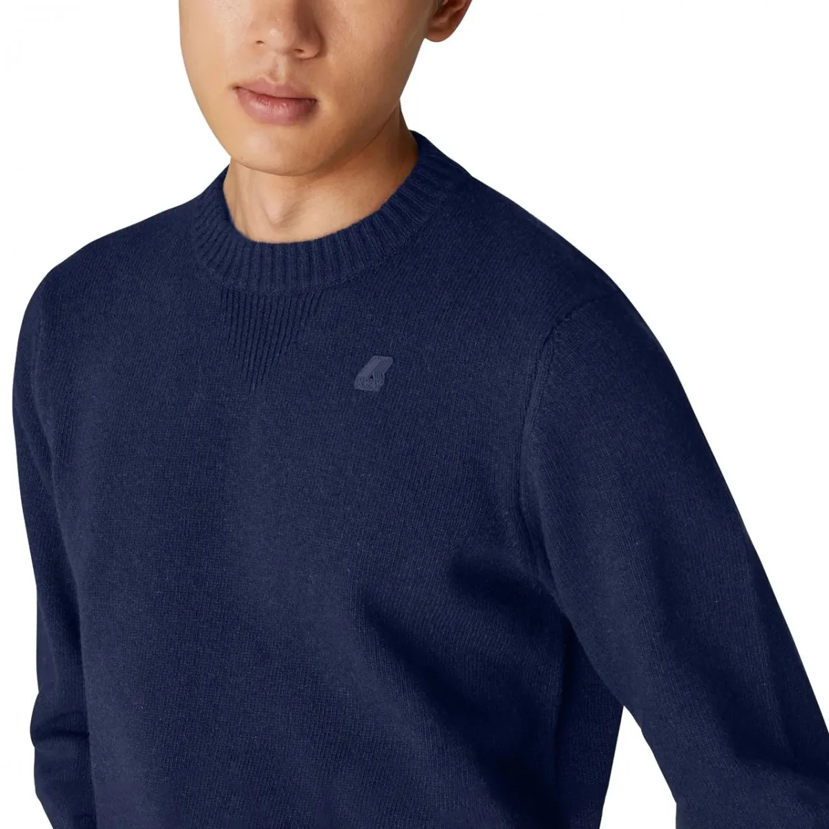 Maglione Sebastien Lambswool Blue Depht
