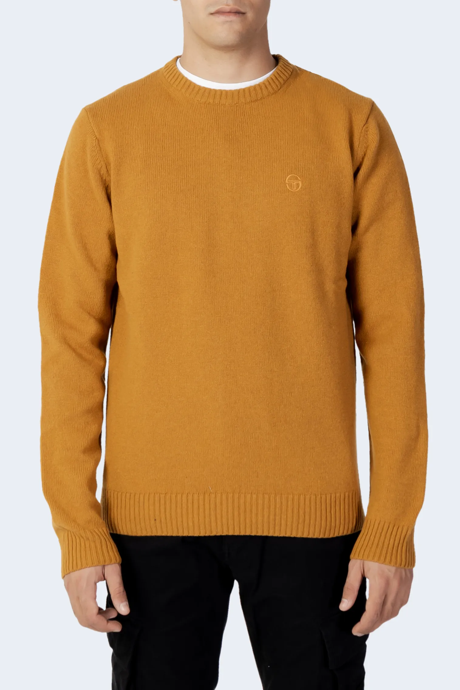 Maglione SERGIO TACCHINI girocollo 70w 30a Ocra