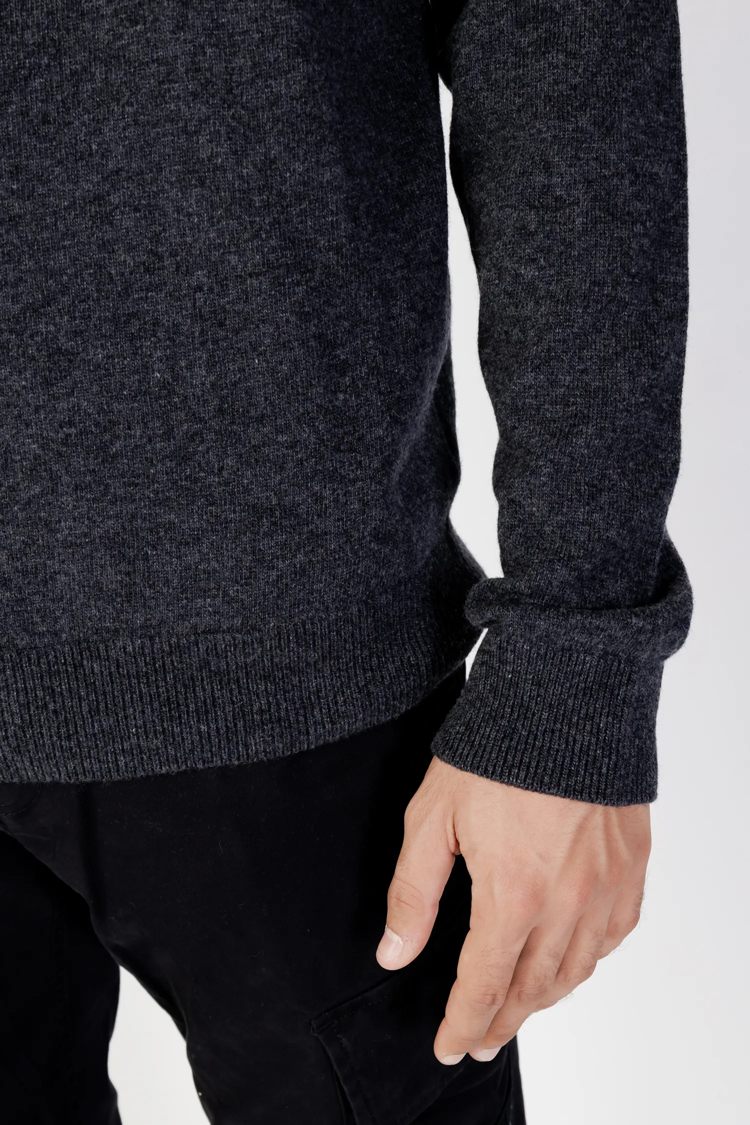 Maglione SERGIO TACCHINI v-neck 70w 30a Grigio
