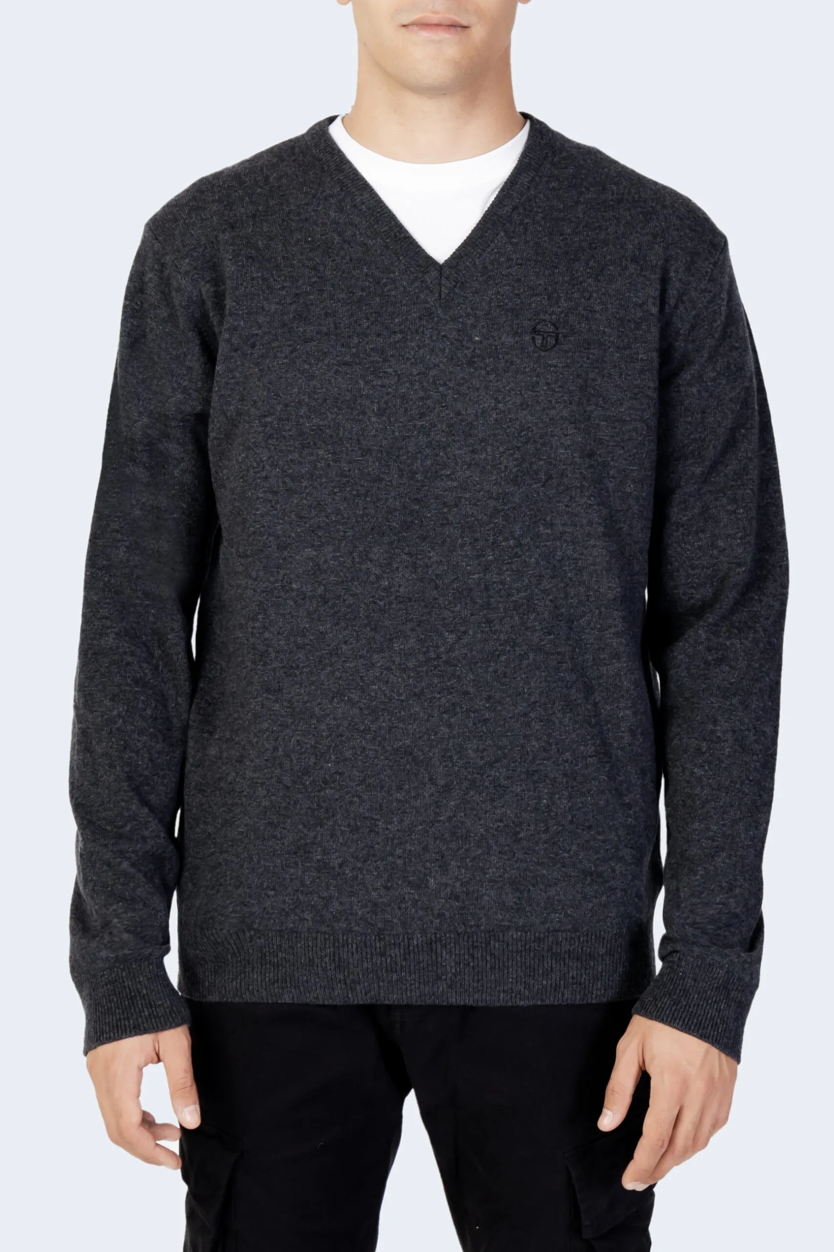 Maglione SERGIO TACCHINI v-neck 70w 30a Grigio