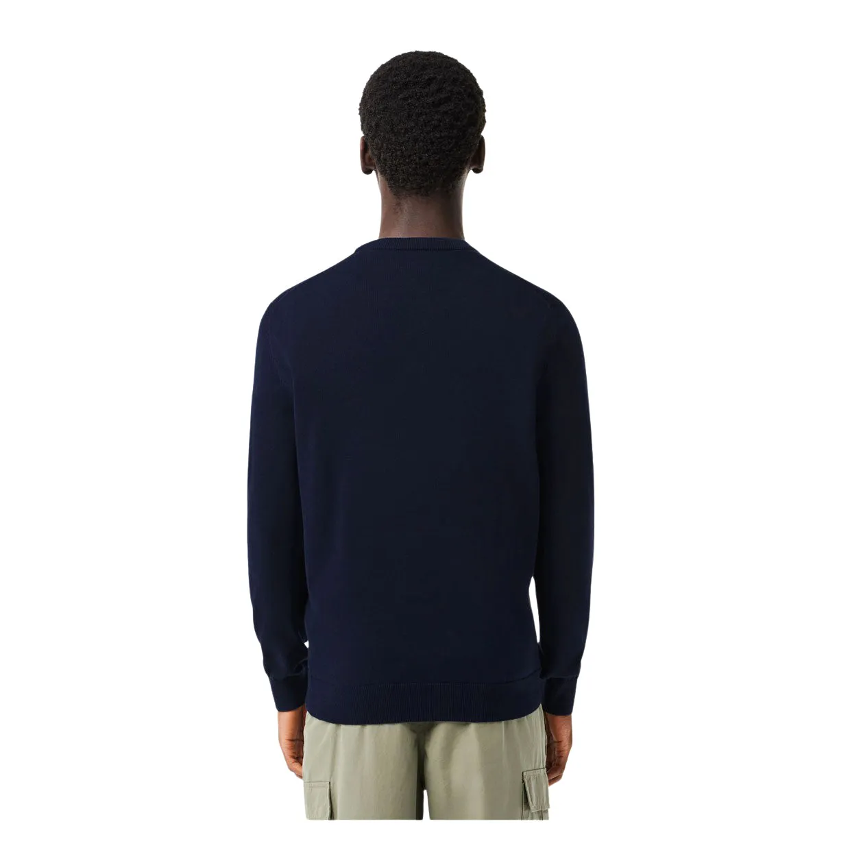 Maglione Uomo Lacoste Girocollo Blu