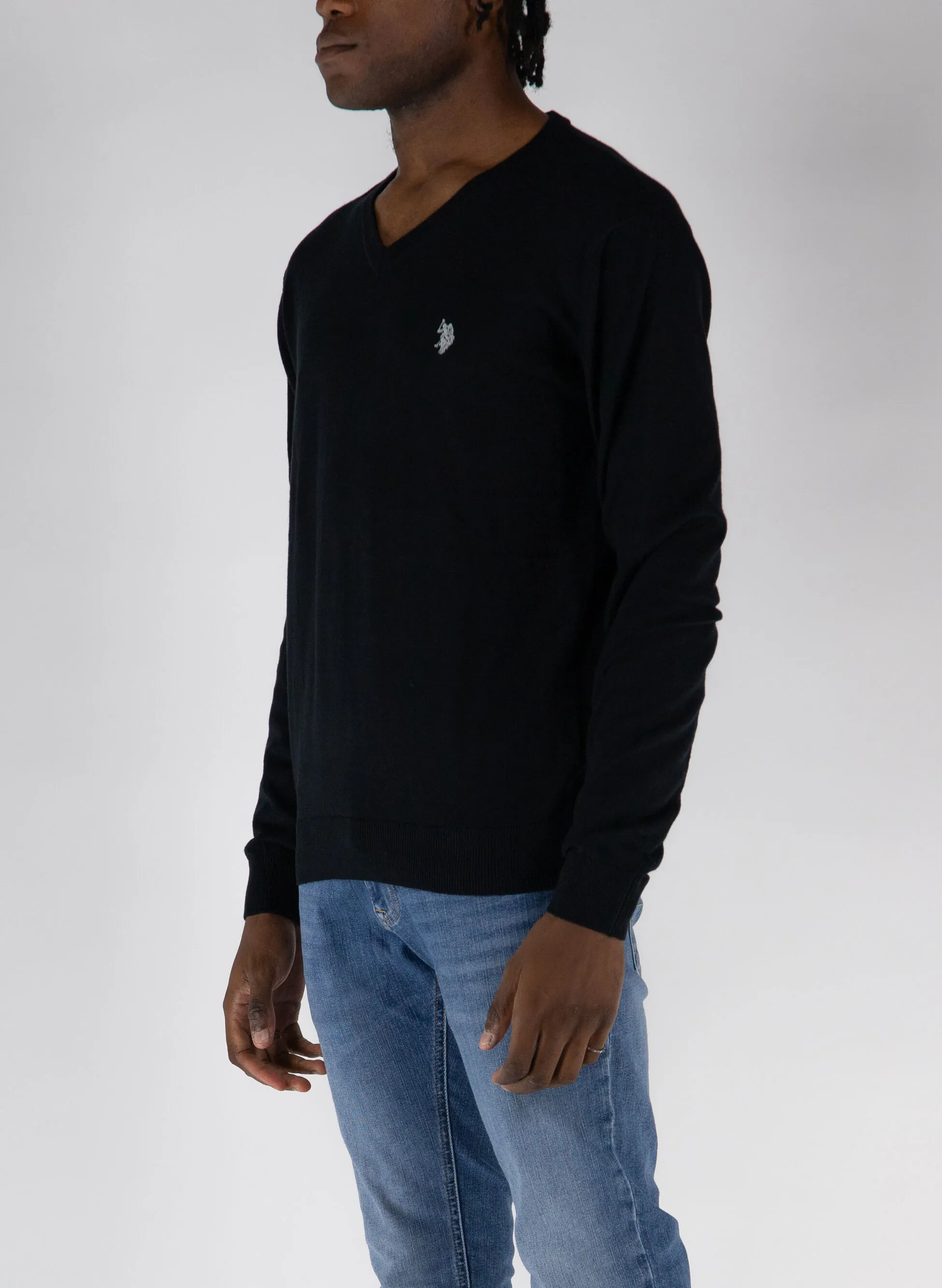 maglione vick collo a v