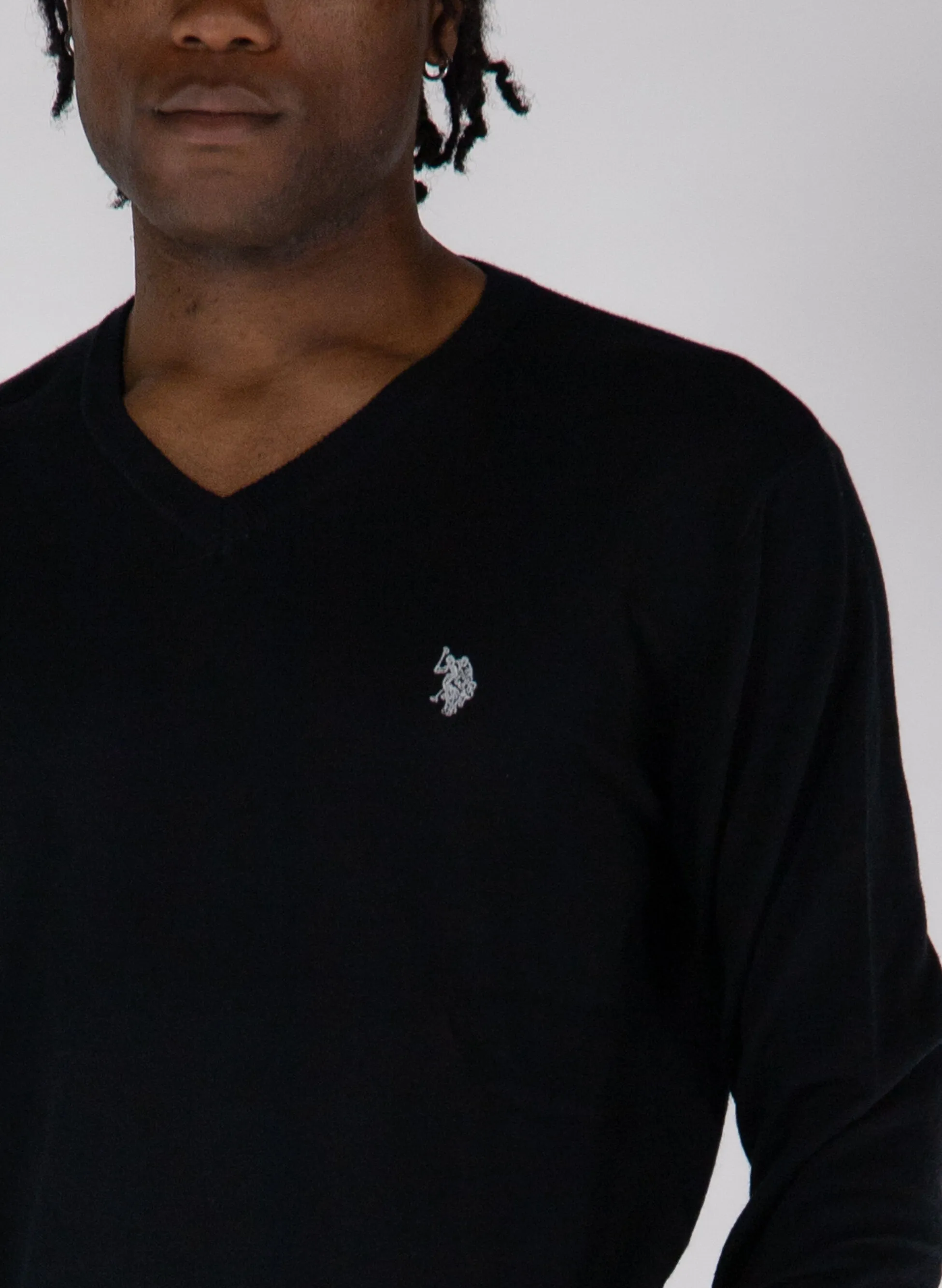 maglione vick collo a v