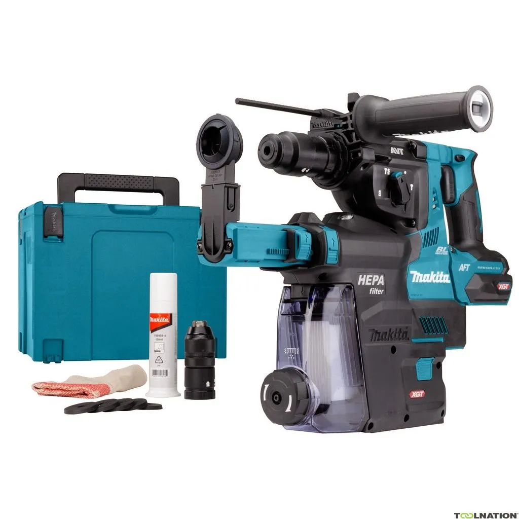 Makita HR004GZ02 Martello combinato SDS-Plus 40V Max senza batterie e caricabatterie in Mbox