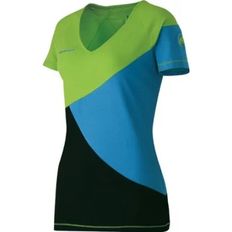 Mammut LANA T-SHIRT WOMEN BASILIC-RIVIERA