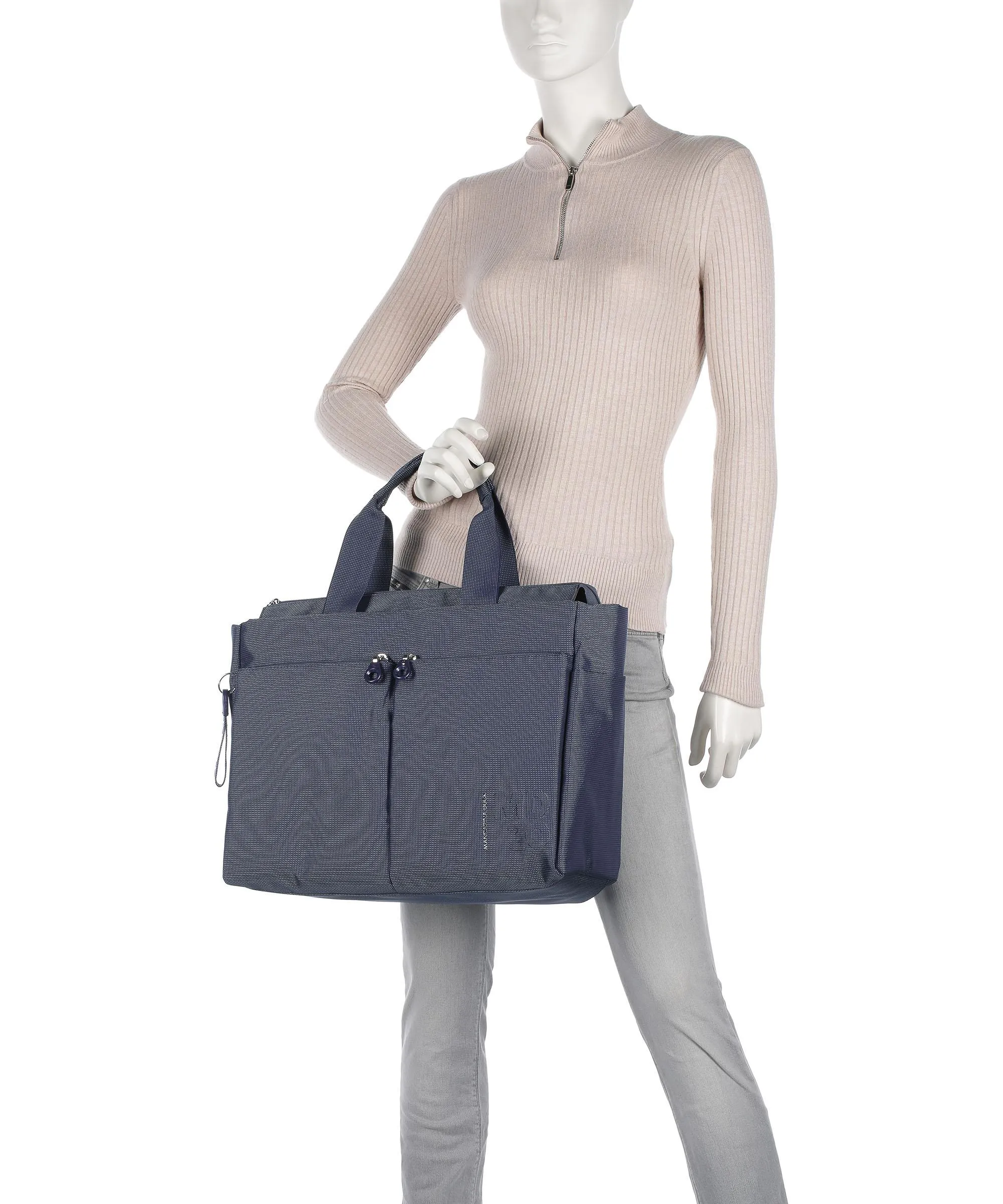  Mandarina Duck MD20 Borsa a mano poliestere blu scuro  