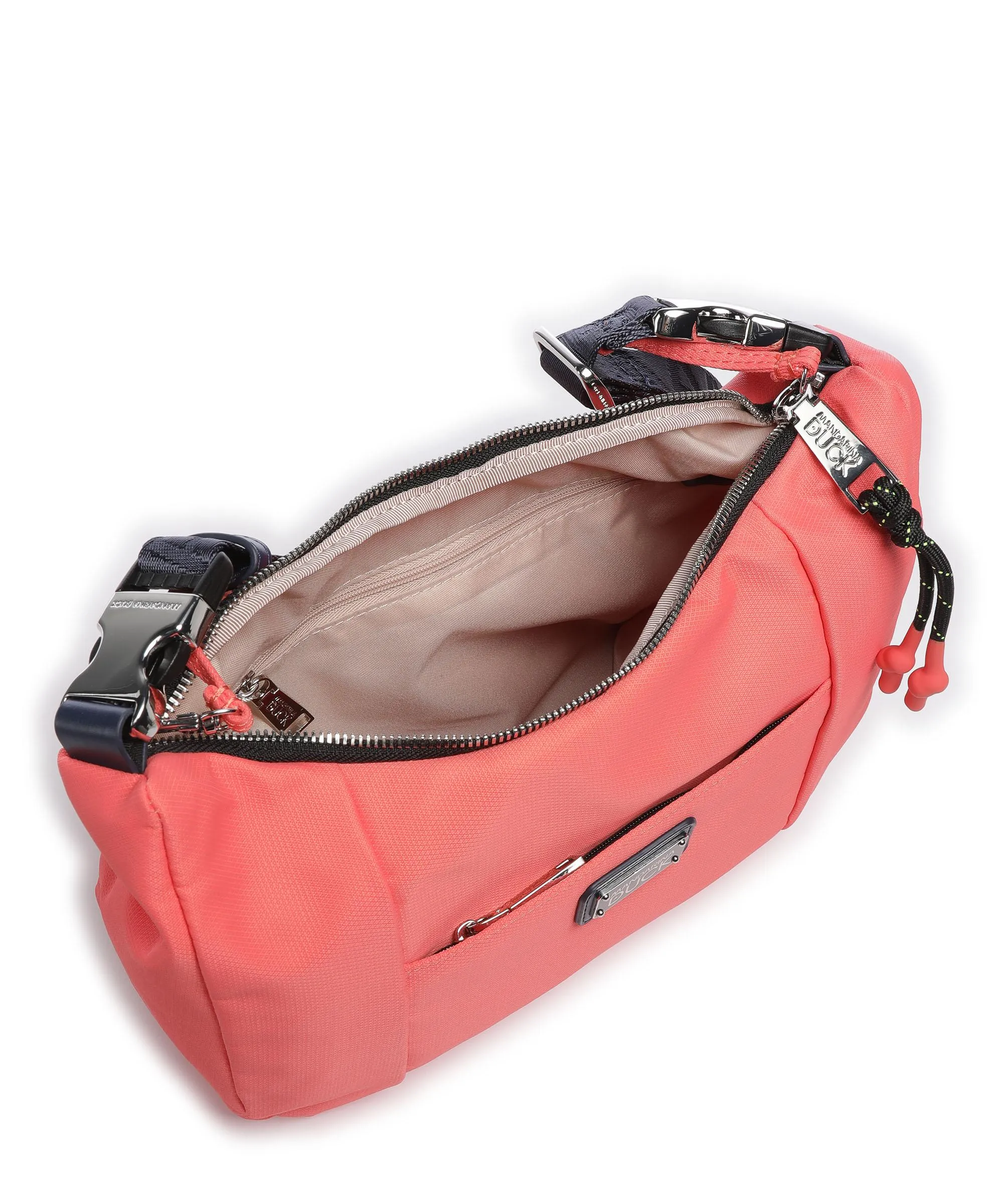  Mandarina Duck Style Borsa a tracolla nylon corallo  