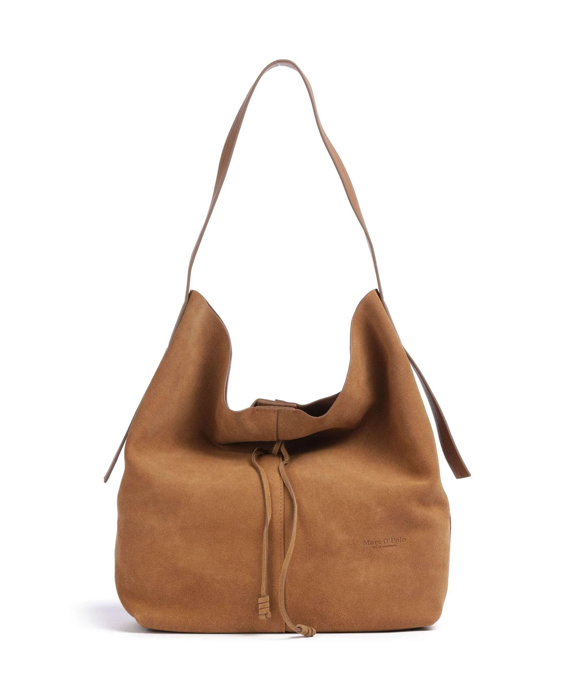  Marc O'Polo Borsa hobo pelle bovina ruvida camel  