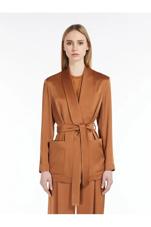 Max Mara Bamby Giacca in envers satin