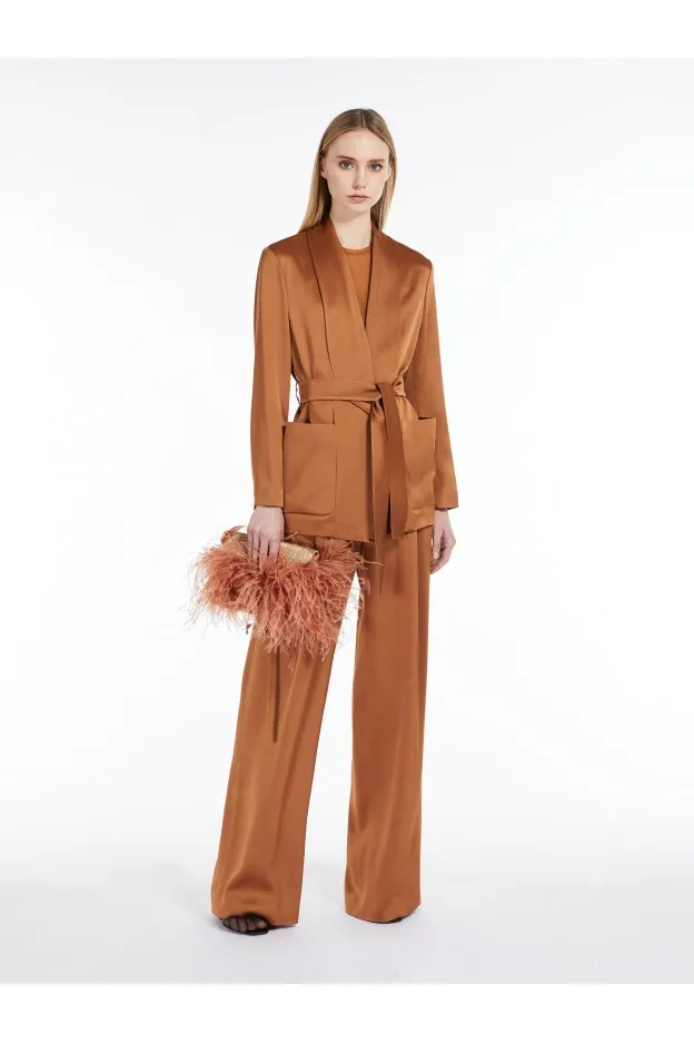 Max Mara Bamby Giacca in envers satin