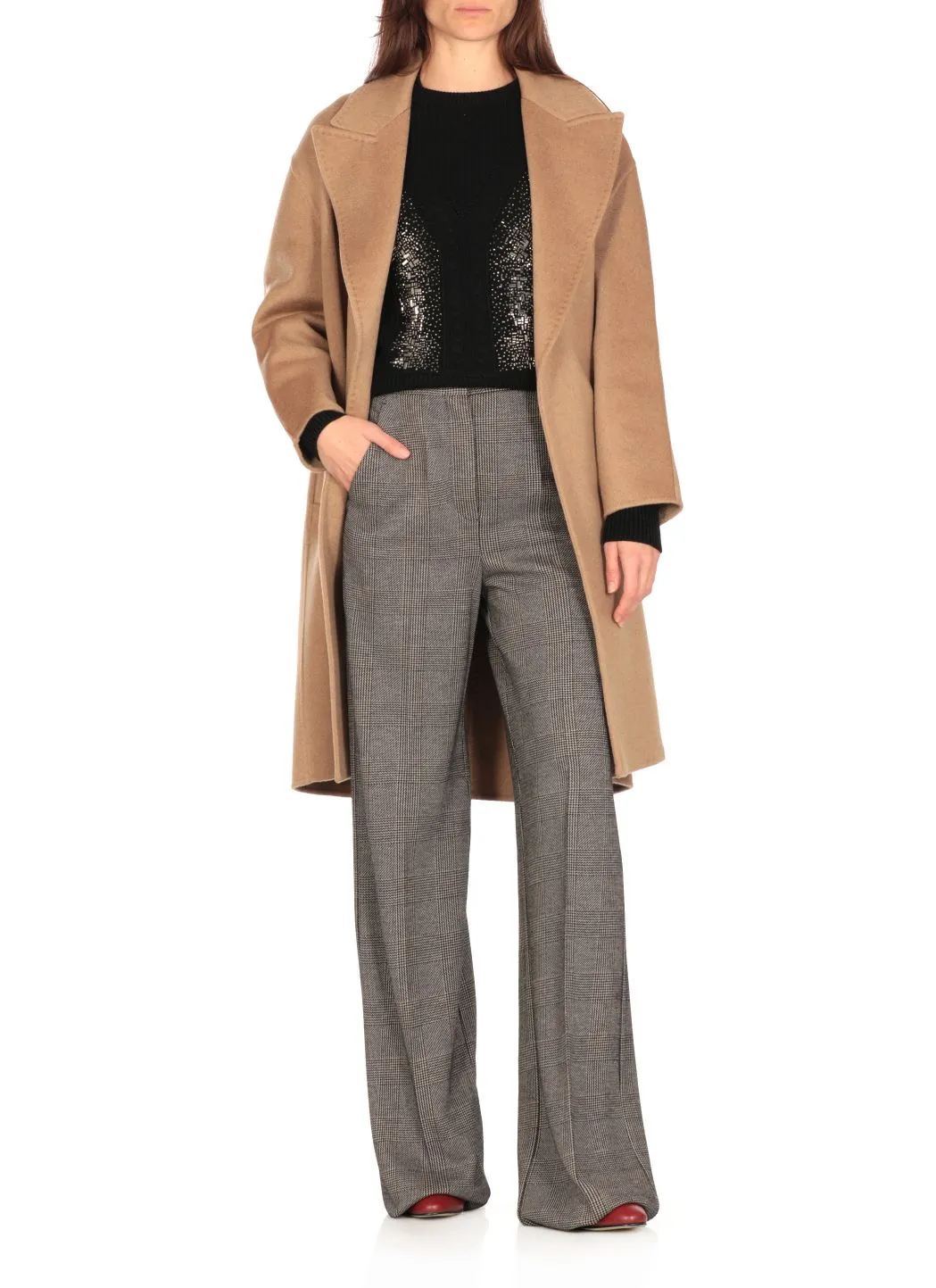  Max Mara Studio Maglione con strass 