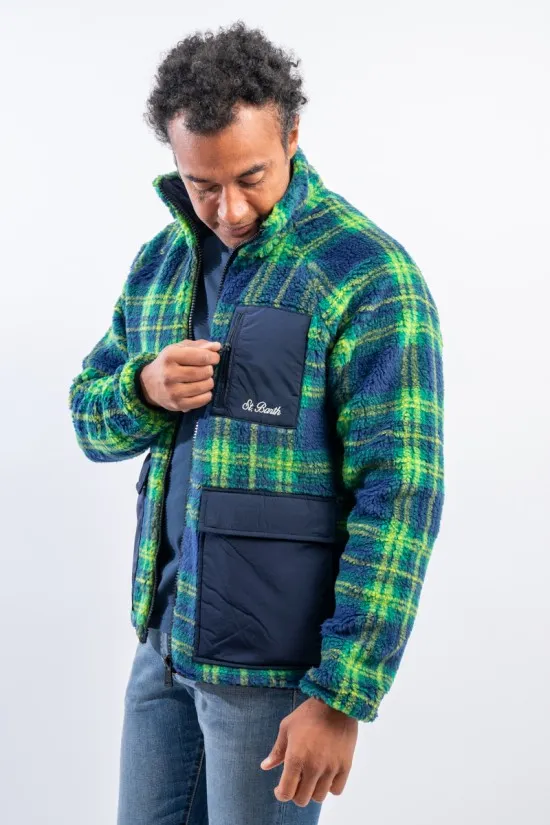 MC2 ST BARTH KEYSTONE PK CURLY FLEECE JACKET KEY0006 00140E