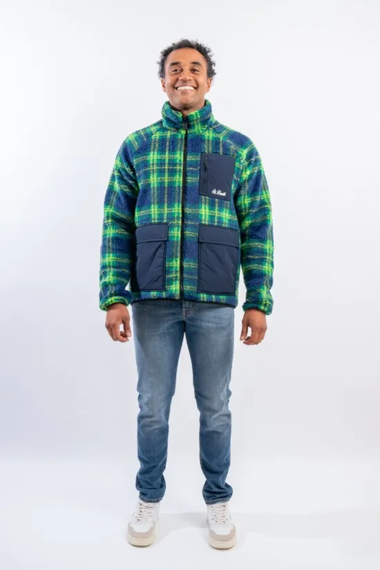 MC2 ST BARTH KEYSTONE PK CURLY FLEECE JACKET KEY0006 00140E