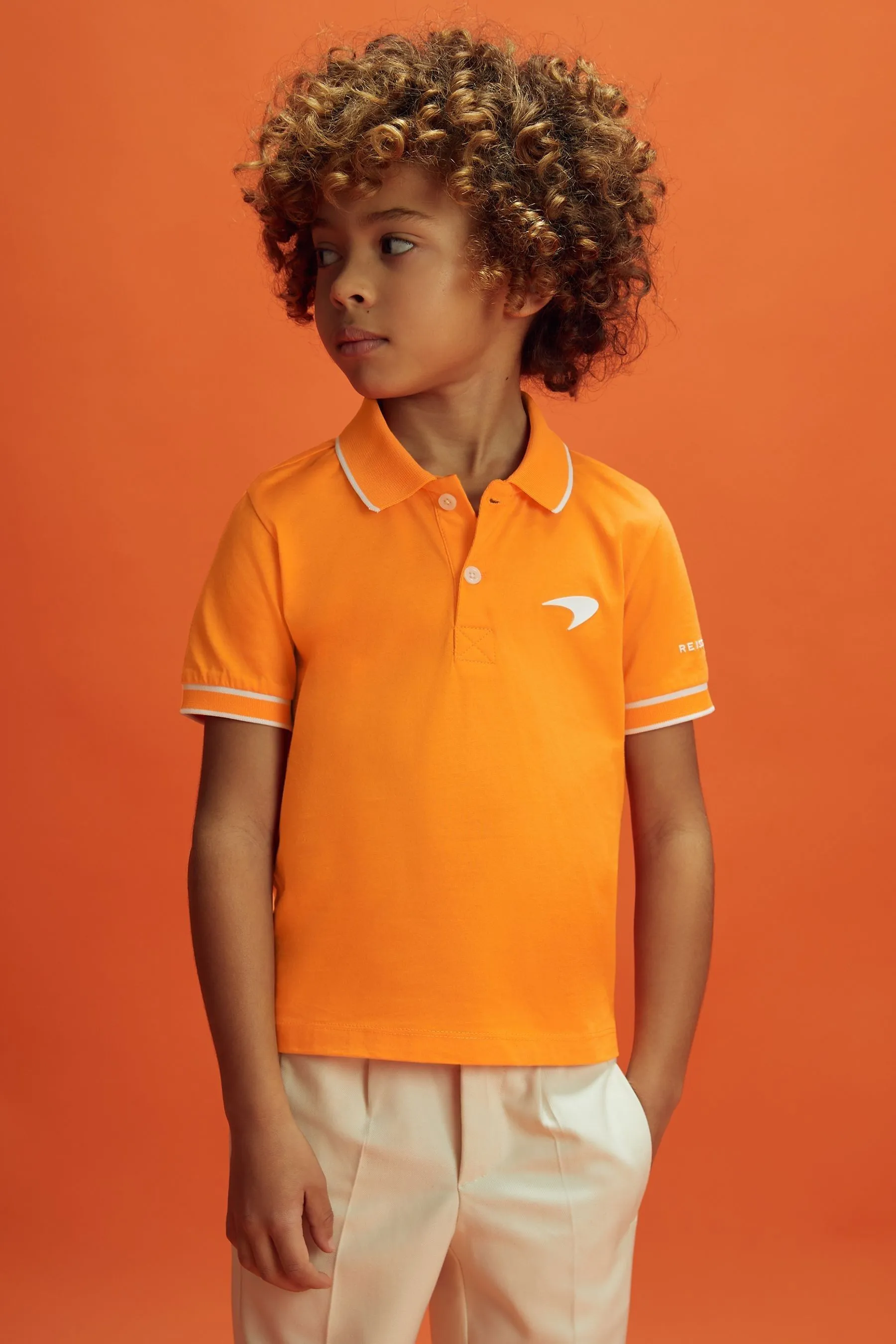 McLaren F1 Mercerised Cotton Polo Shirt    