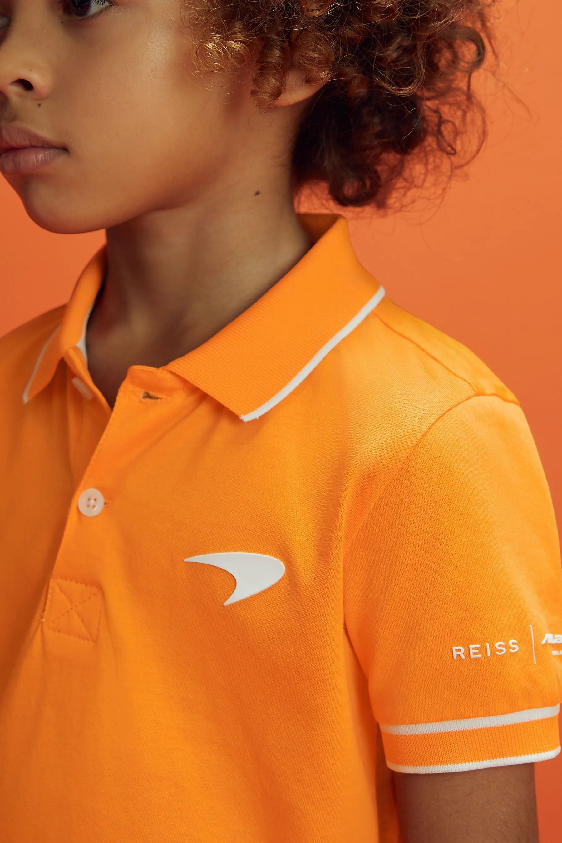 McLaren F1 Mercerised Cotton Polo Shirt    