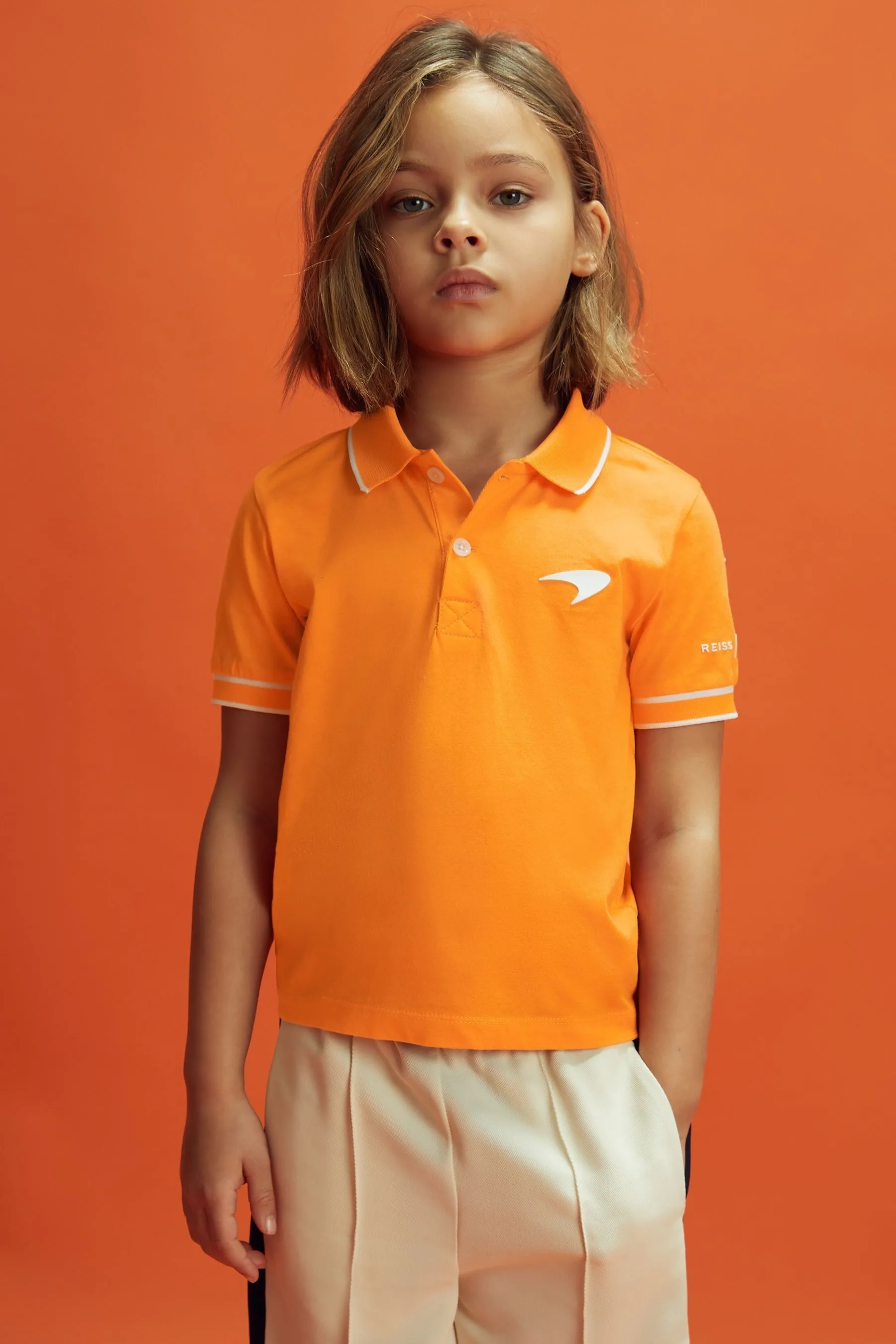 McLaren F1 Mercerised Cotton Polo Shirt    