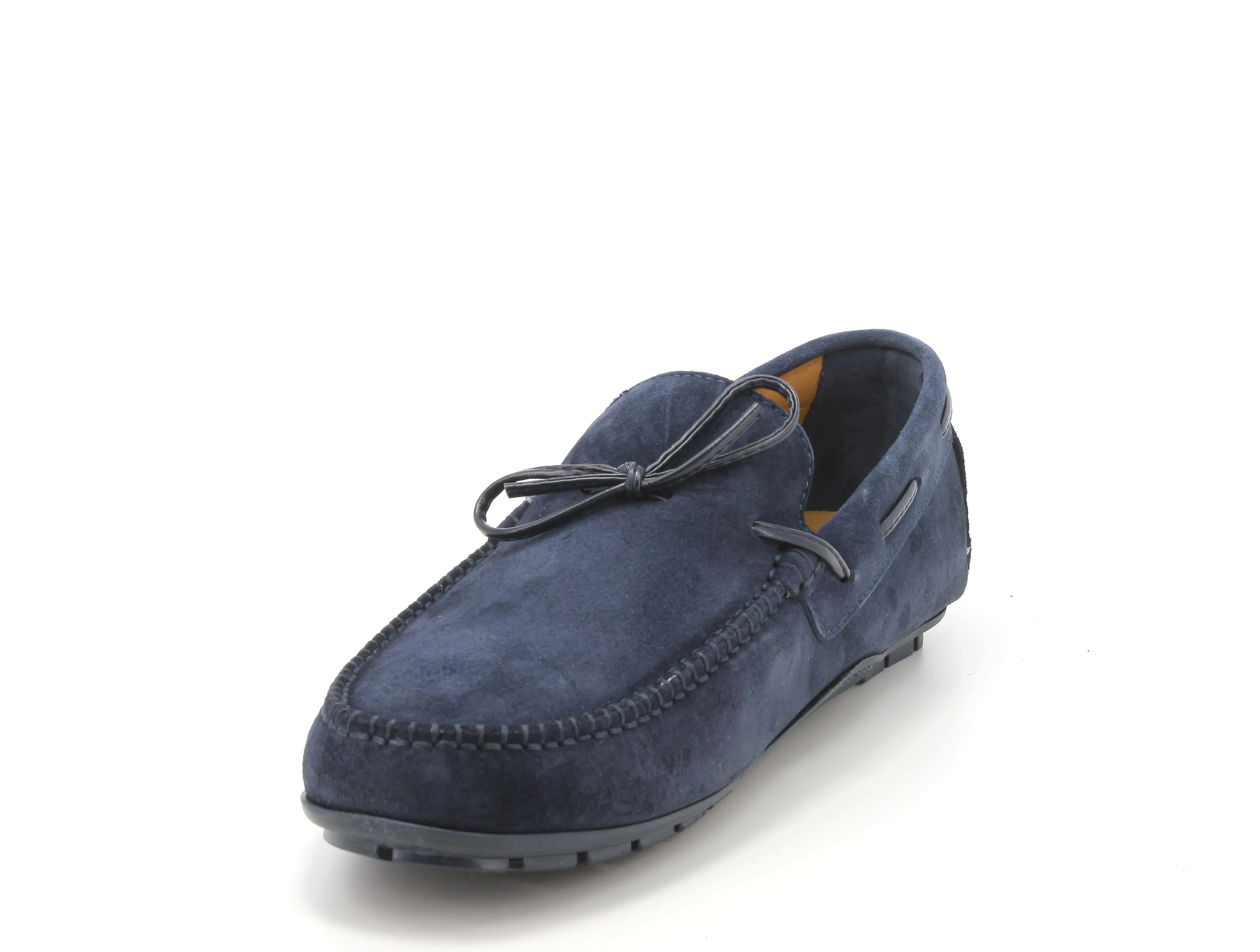 Melluso uomo mocassino estivo in camoscio