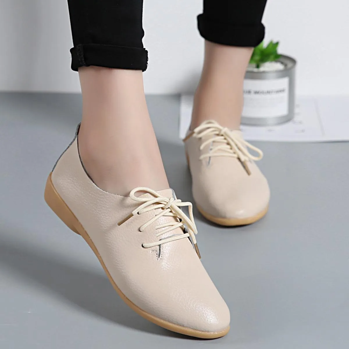 Mocassini casual da donna Mocassini casual Sneakers moda Scarpe casual da donna Scarpe da donna primavera autunno Scarpe morbide