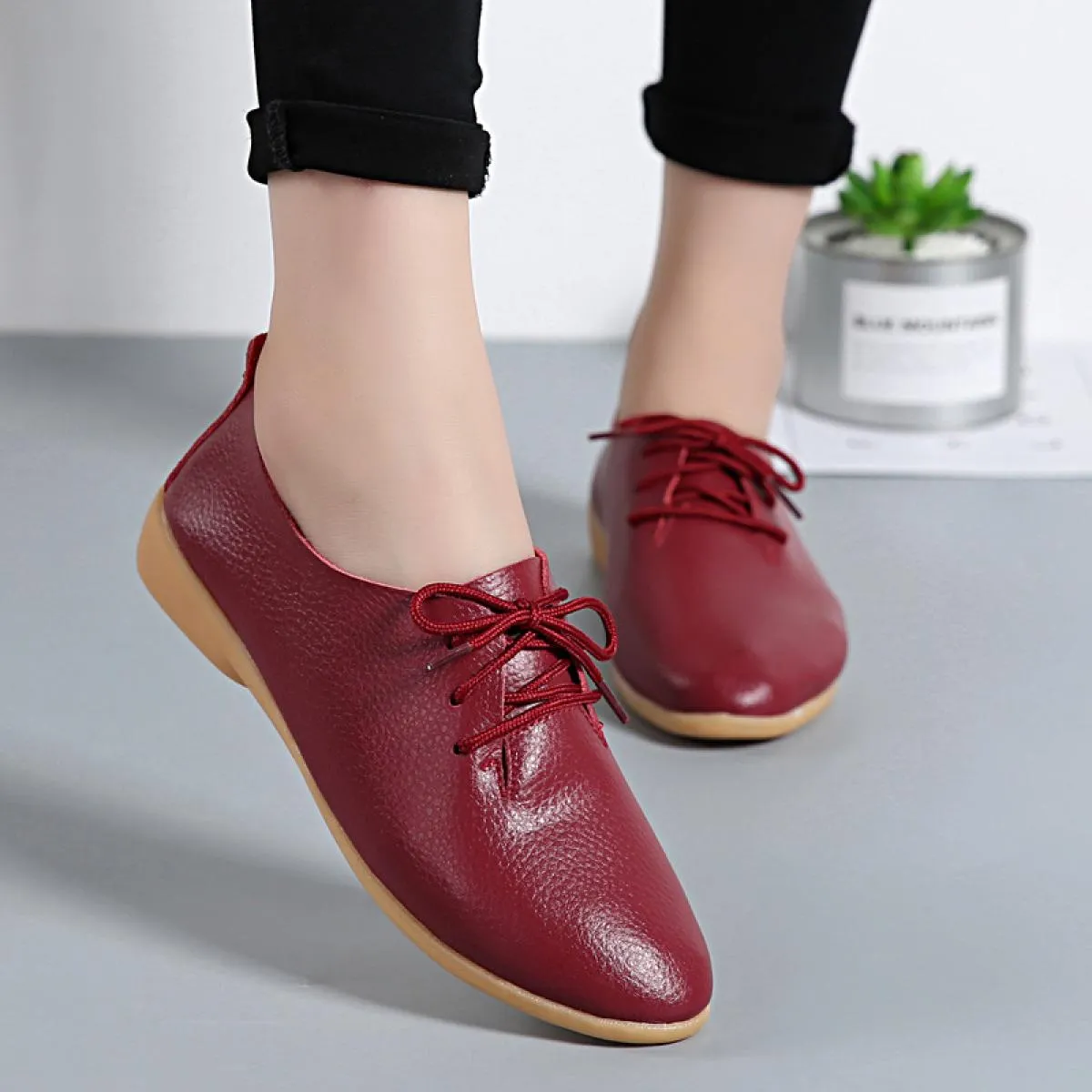 Mocassini casual da donna Mocassini casual Sneakers moda Scarpe casual da donna Scarpe da donna primavera autunno Scarpe morbide