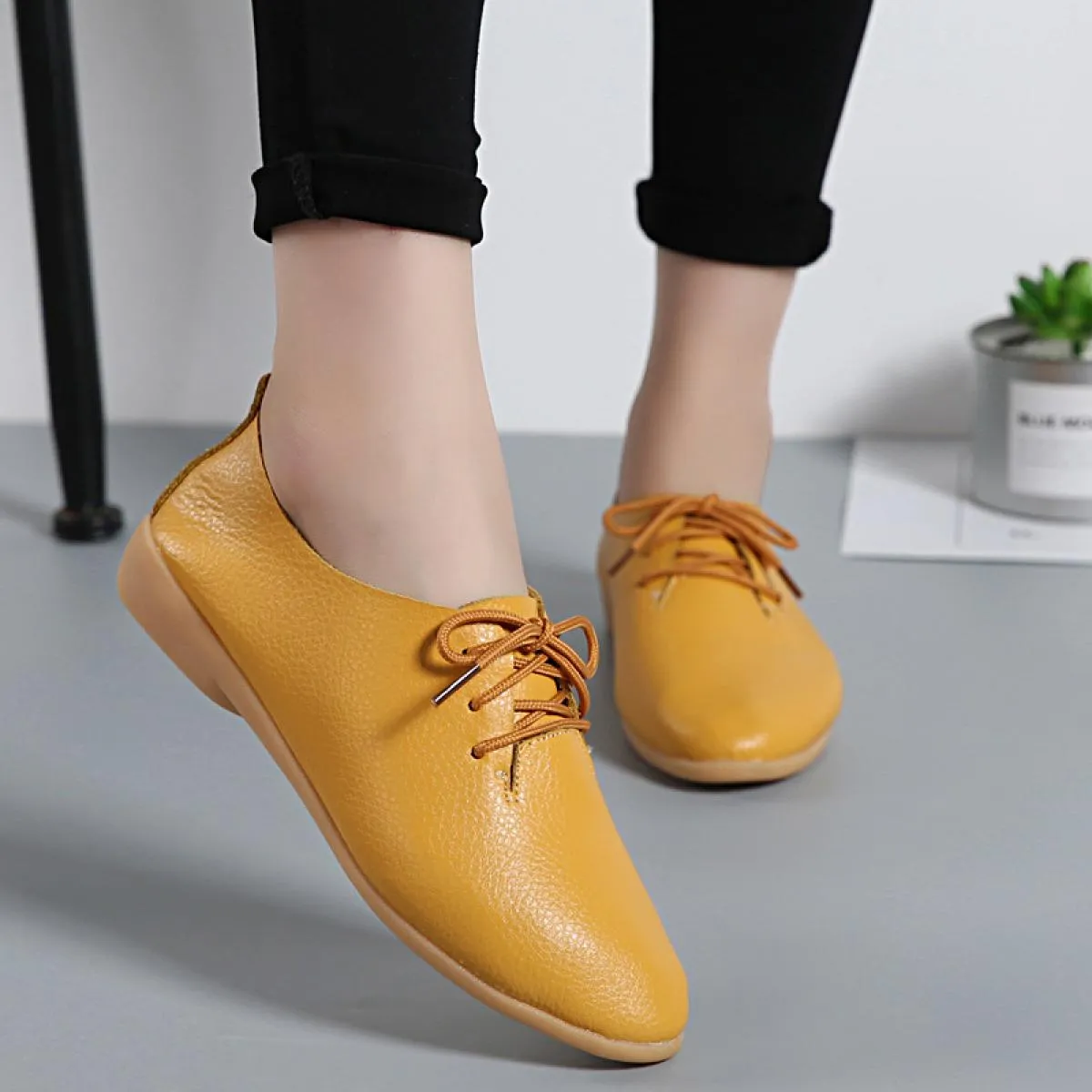 Mocassini casual da donna Mocassini casual Sneakers moda Scarpe casual da donna Scarpe da donna primavera autunno Scarpe morbide