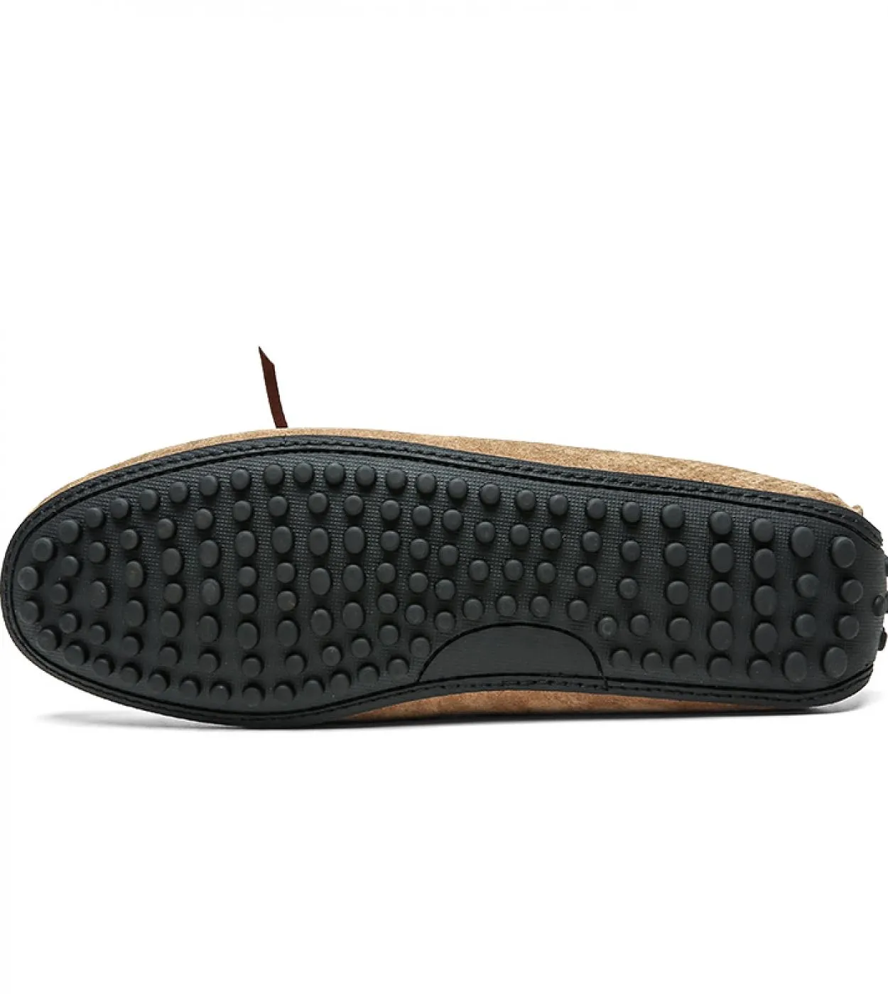 Mocassini da uomo in pelle scamosciata Scarpe da guida Mocassini da uomo in pelle scamosciata Inverno Inverno Caldo Casual