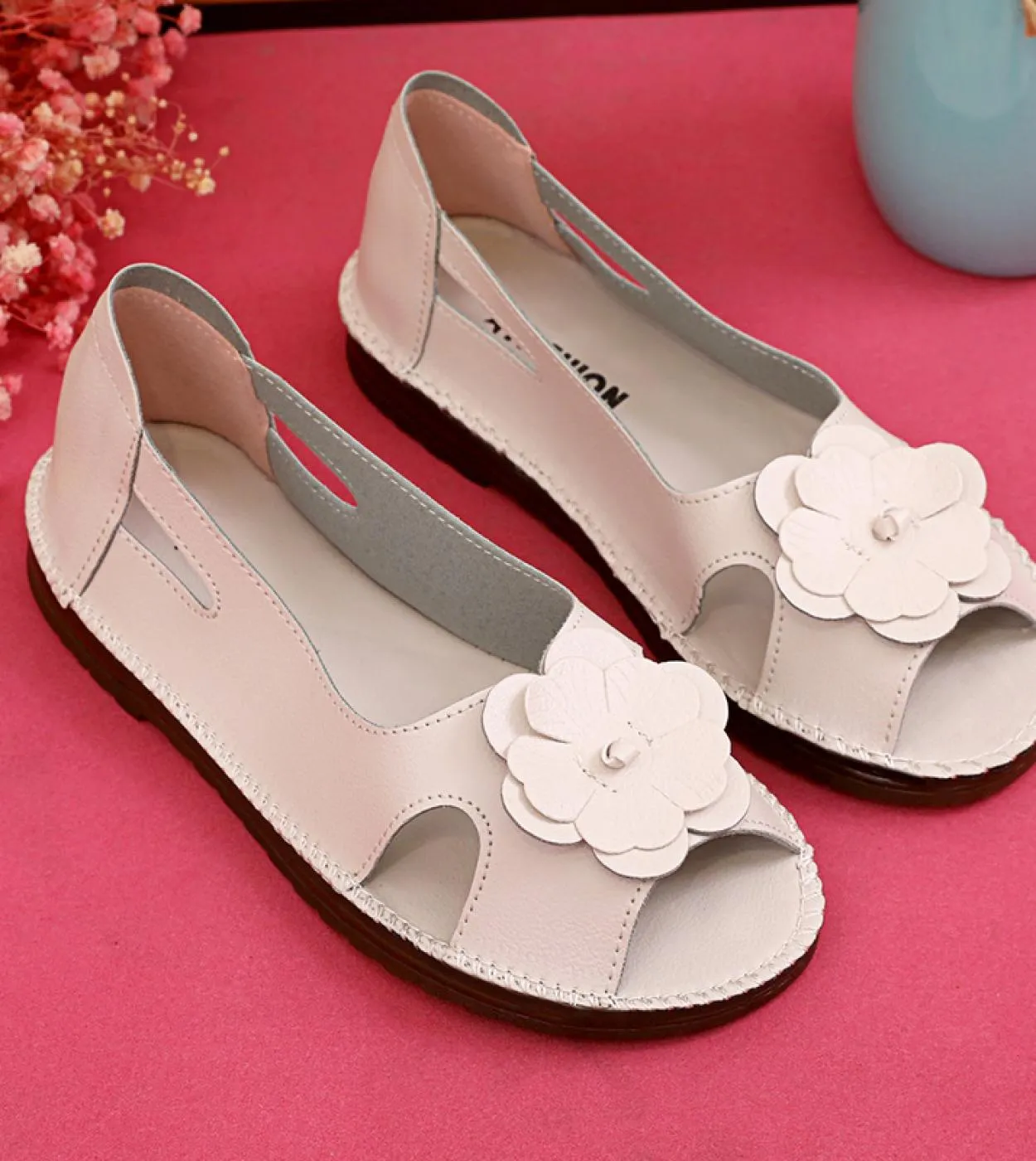 Mocassini in pelle Ballerine da donna Ballerine Comode Scarpe casual da donna Ballerine traspiranti Mocassini con strass da donn