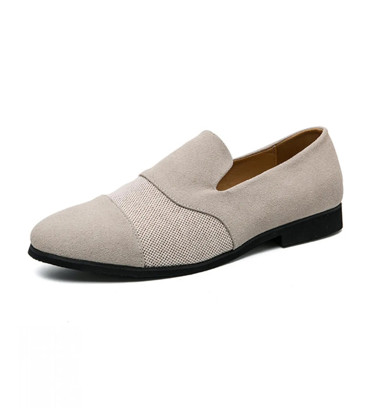 Mocassini semplici e leggeri Uomo di alta qualità Casual Flat Light Fashion Trend Mocassini Slip On Guida in pelle nabuk