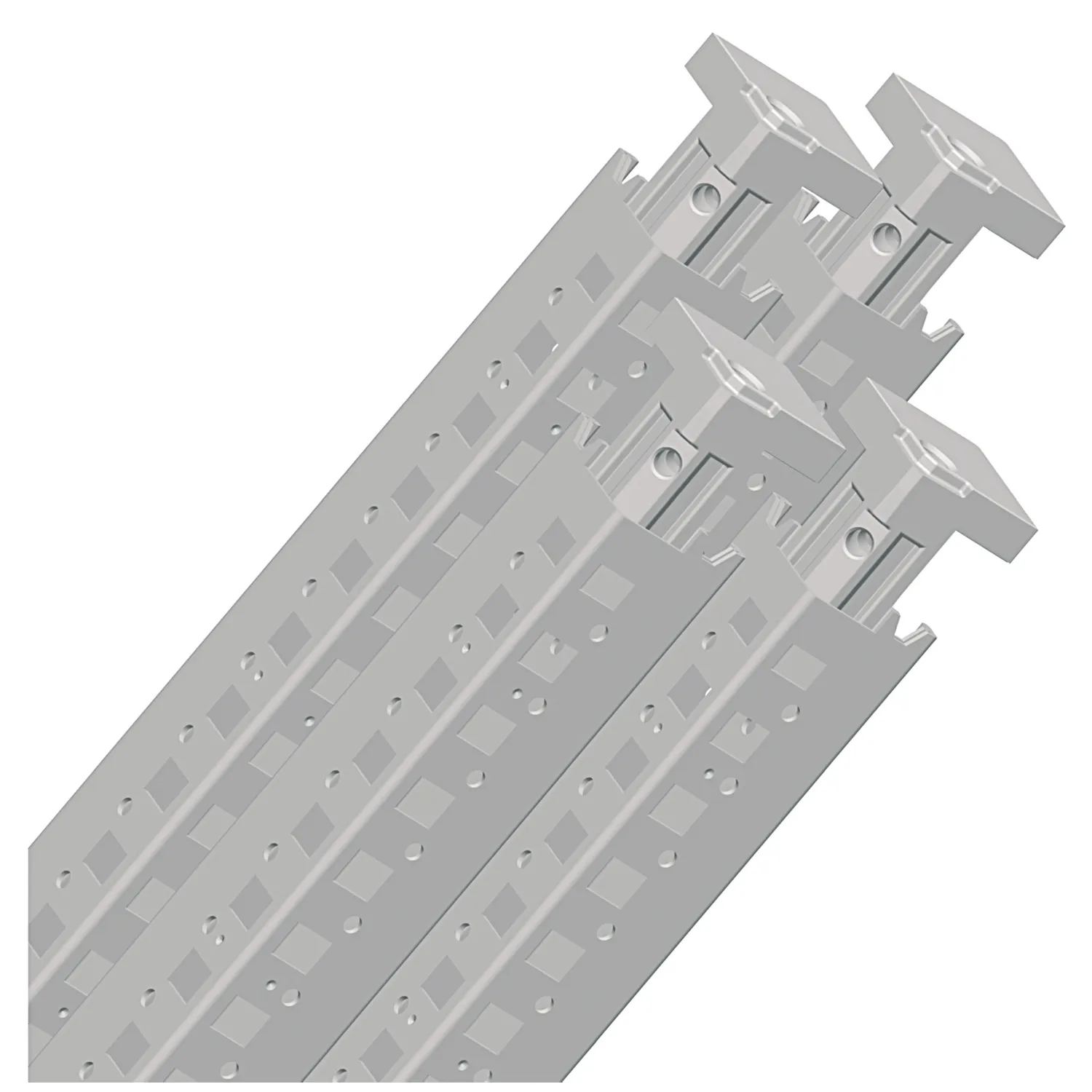 Montante verticale Schneider Electric per Kit telaio, pannello posteriore, pannello laterale, 1600 x 45mm
