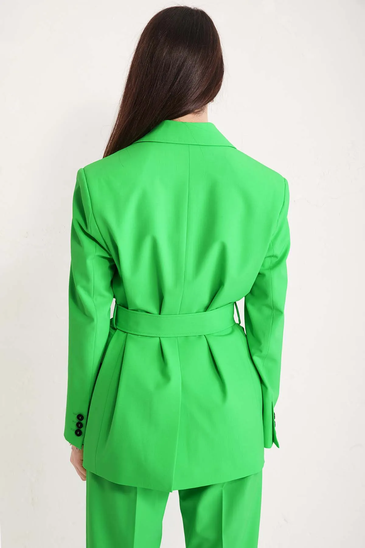 MSGM Giacca sahariana in fresco di lana