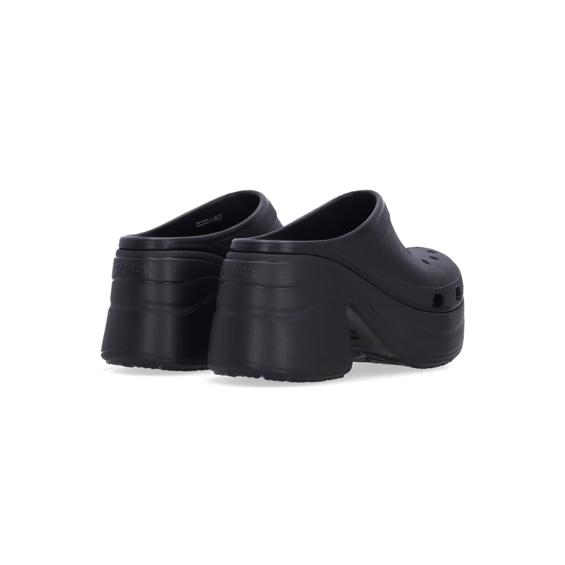 Mule Donna Siren Clog W Black