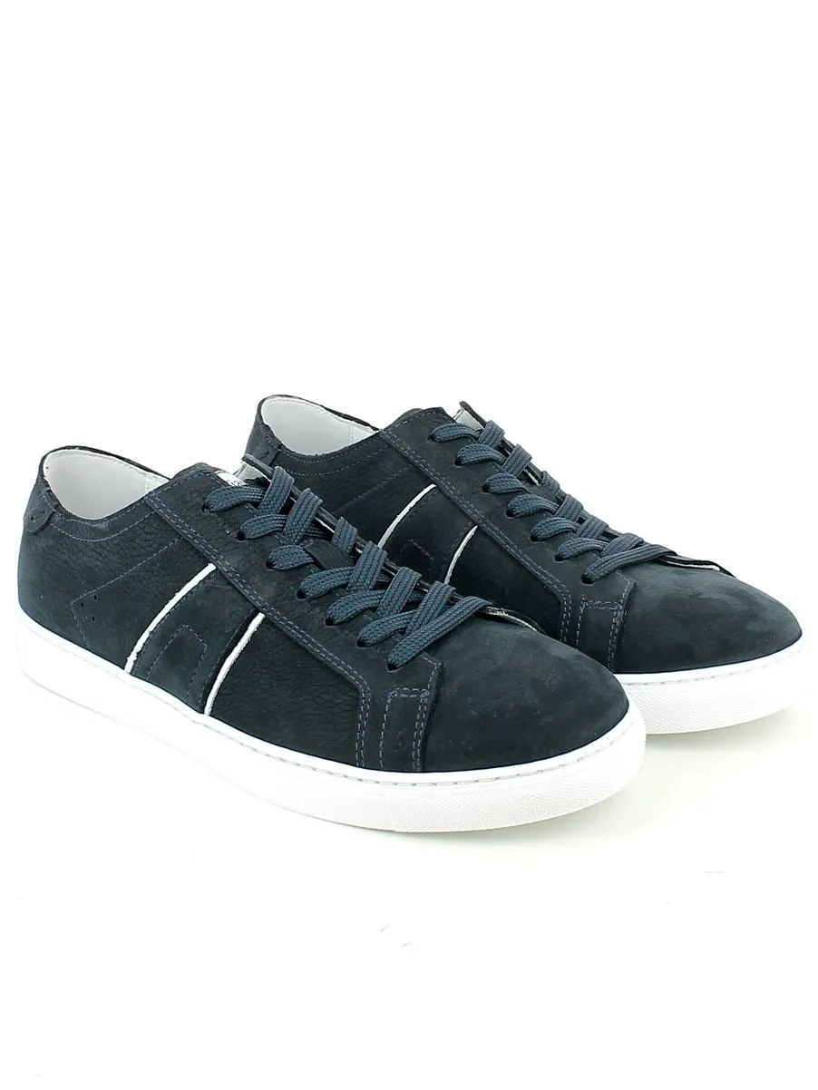 NeroGiardini  Sneaker in nabuk blu 