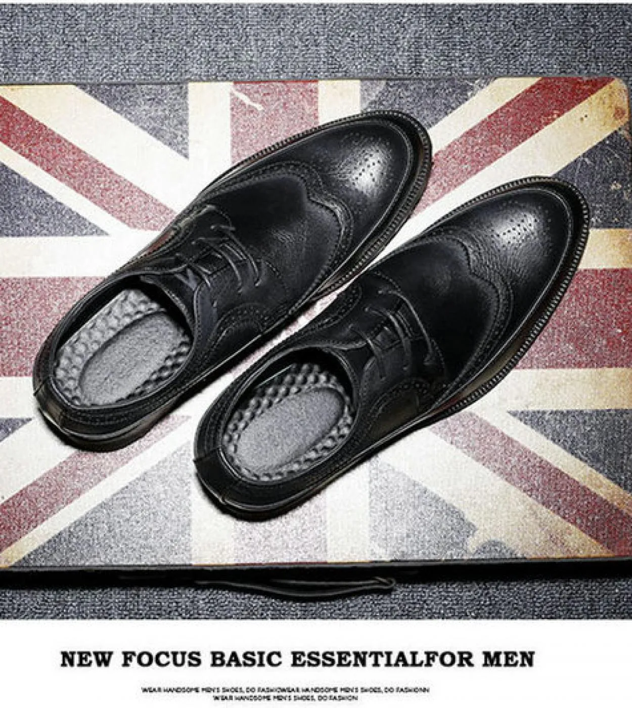 New Fashion Casual Stilista italiano Uomo Oxford formali piatte Scarpe da sposa Scarpe eleganti da uomo Scarpe brogue in pelle d