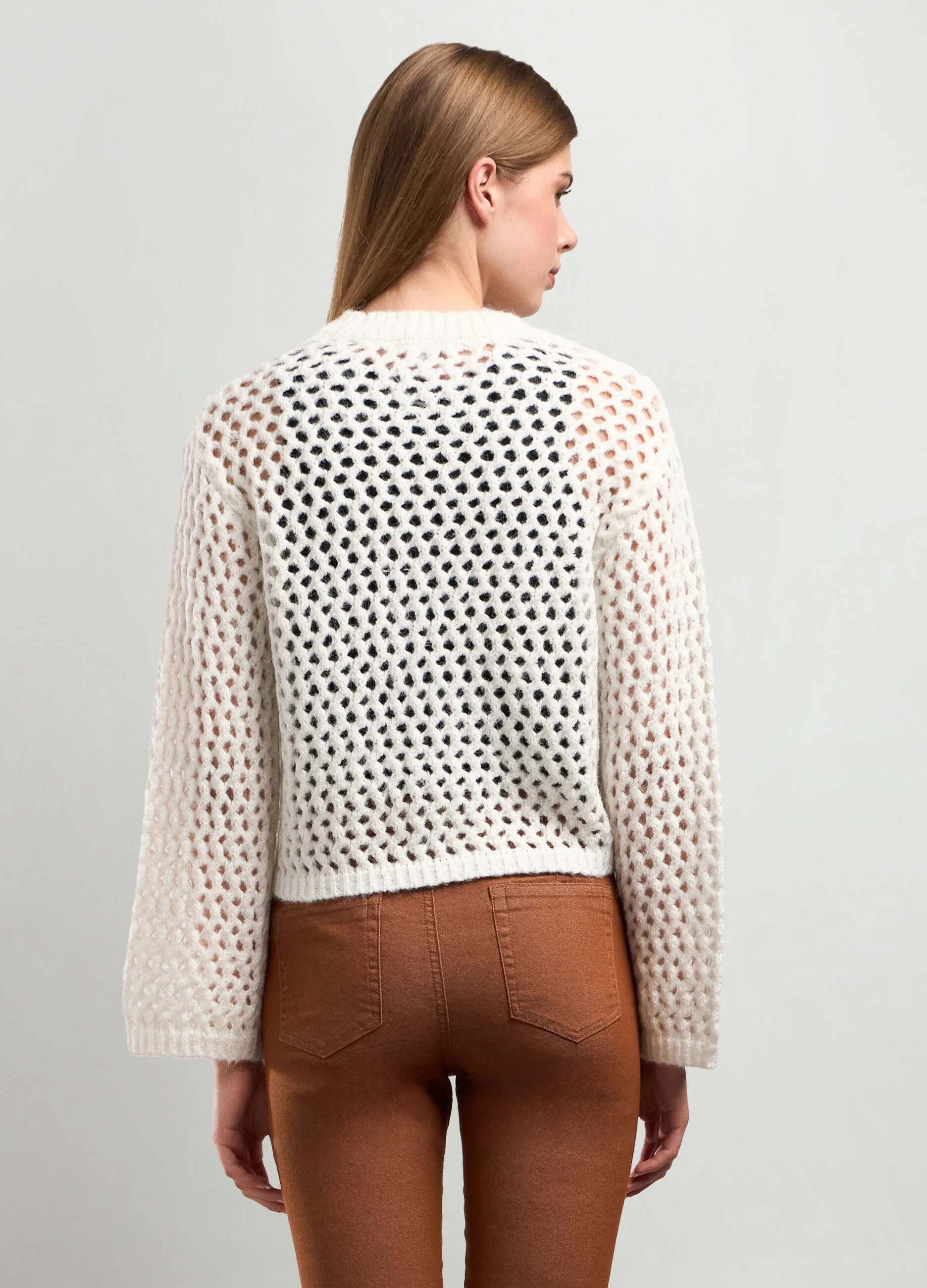 NICE & CHIC  Tricot con lavorazione traforata donna