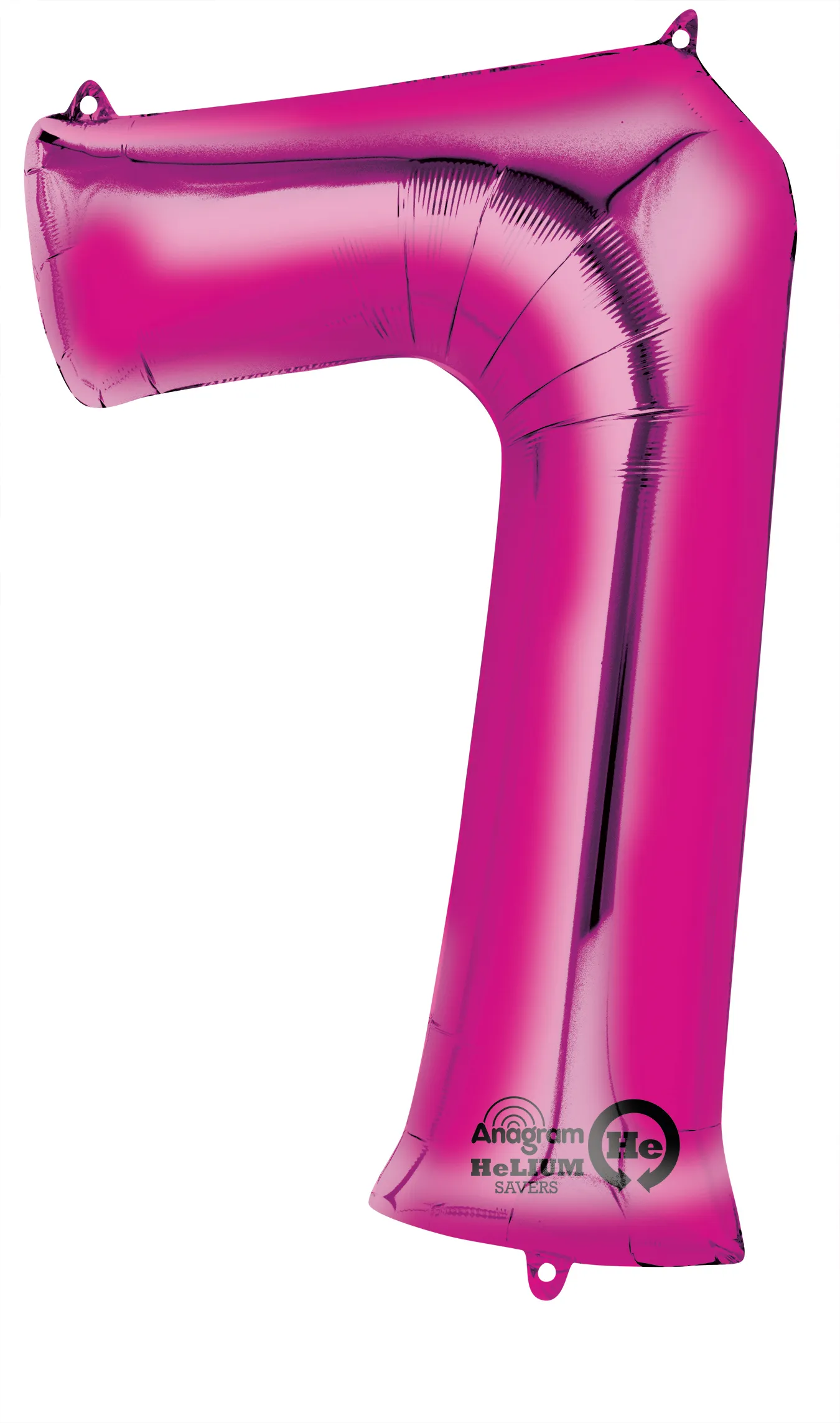 Numero balloon 7 rosa 88 cm