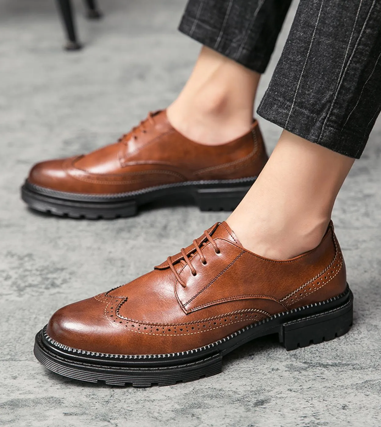 Nuove scarpe da uomo scarpe eleganti in pelle 2022 primavera autunno moda marca Oxford scarpe da uomo calzature casual comode fo