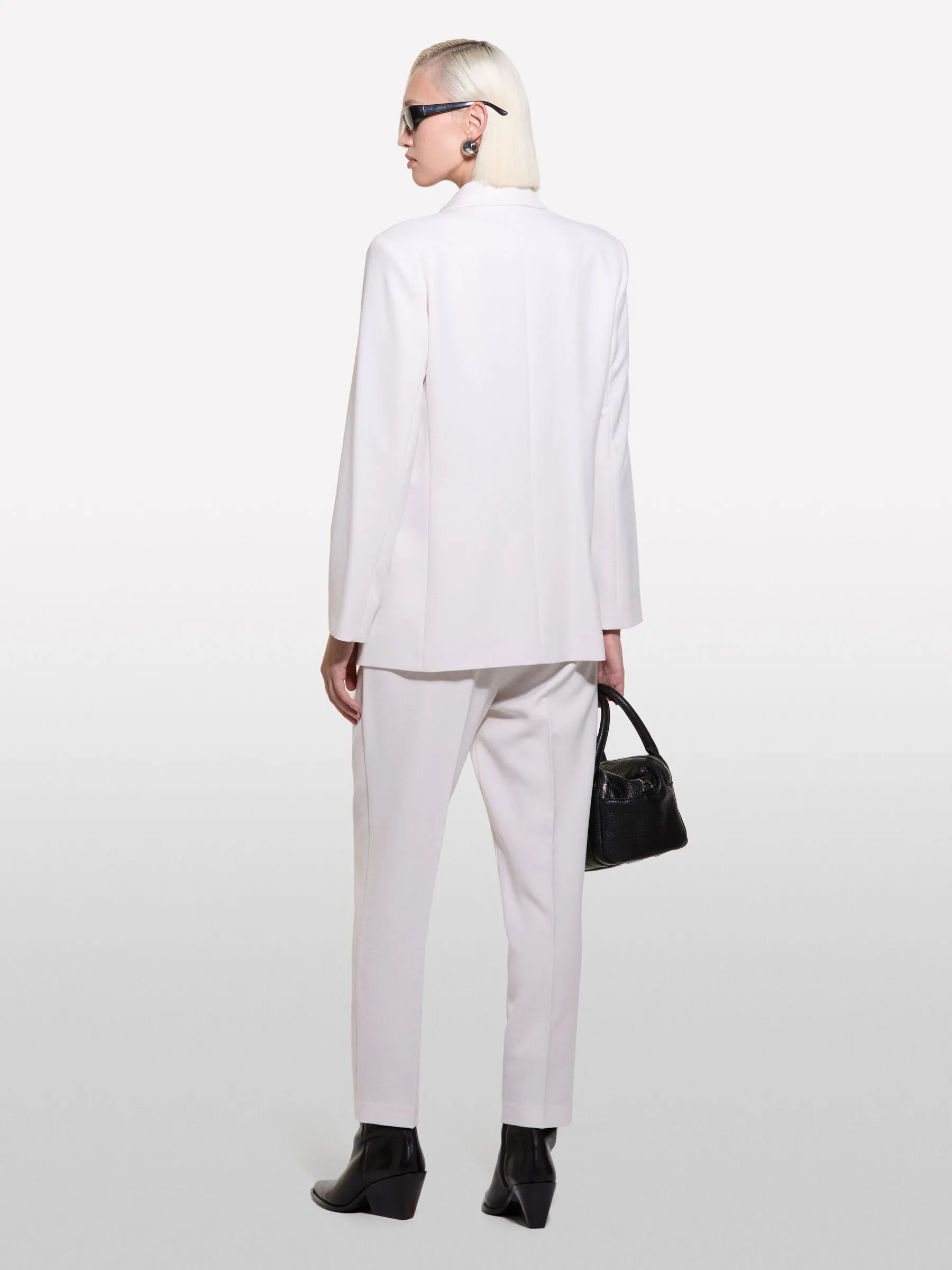 Nuovi arrivi      Blazer bianco panna doppiopetto