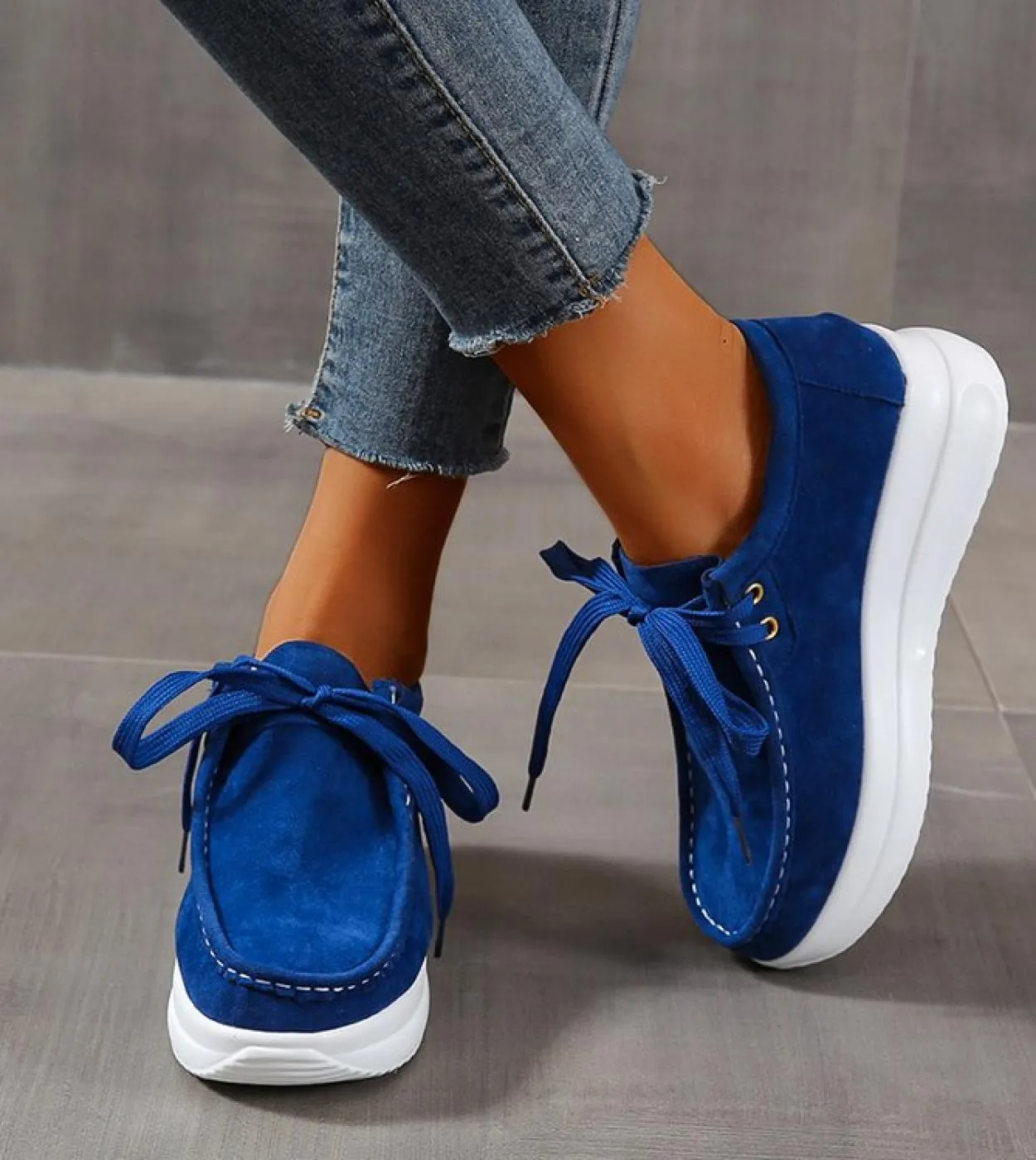 Nuovi Mocassini Donna Appartamenti Autunno Donna Mocassini Scarpe femminili in vera pelle Slip On Ballet Bowtie Donna Donna Vulc