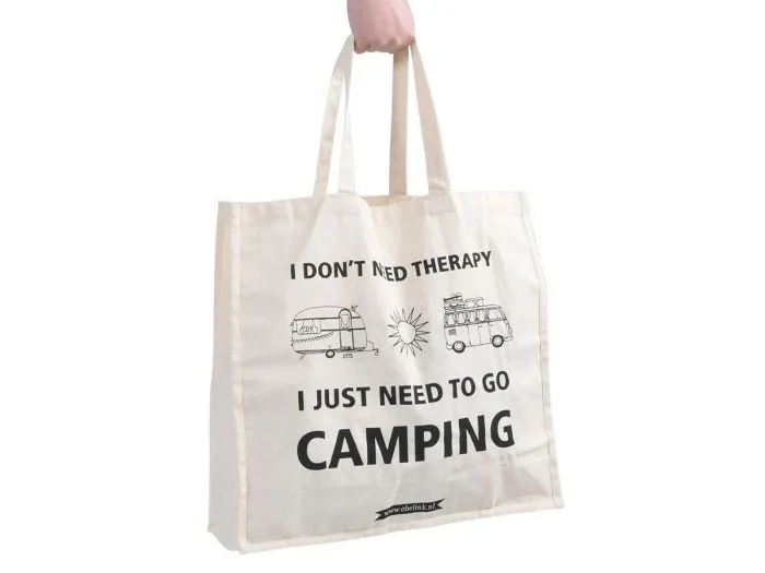 Obelink borsa in tela Don't need therapy