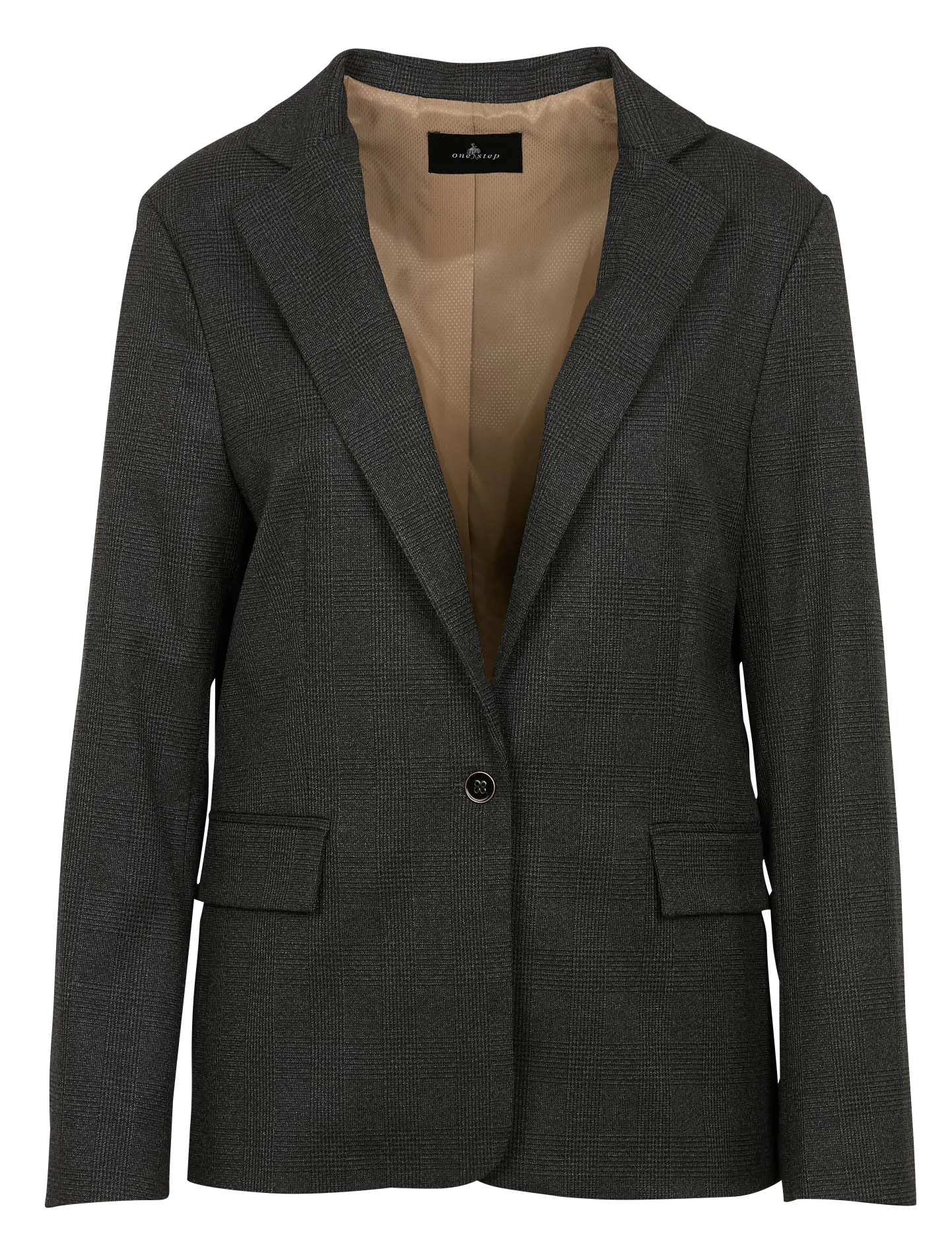  ONE STEP   VALOU - Giacca sartoriale aderente | Grigio