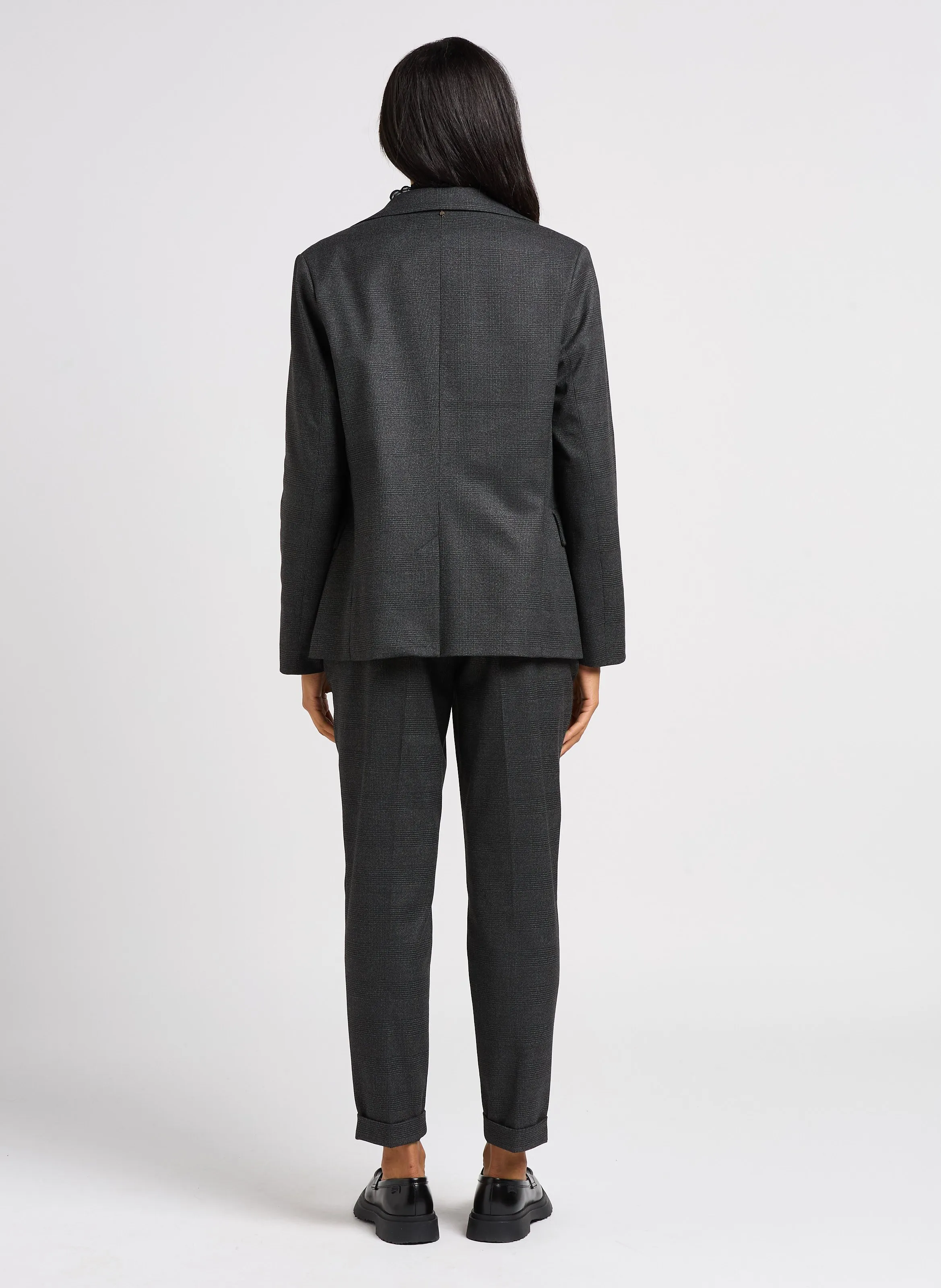  ONE STEP   VALOU - Giacca sartoriale aderente | Grigio
