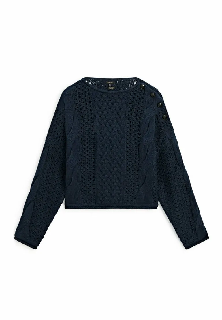 OPEN-WITH BUTTON DETAIL - Maglione