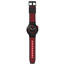 Orologio Swatch BIG BOLD BBNEON Nero e Rosso -  SO27N102