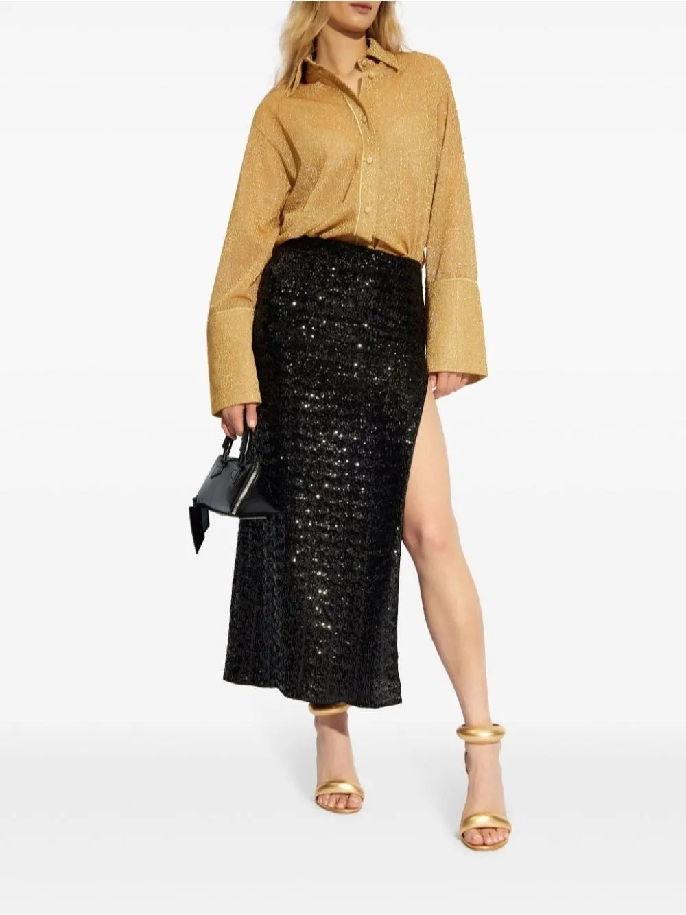   Oseree  Gonna midi paillettes  