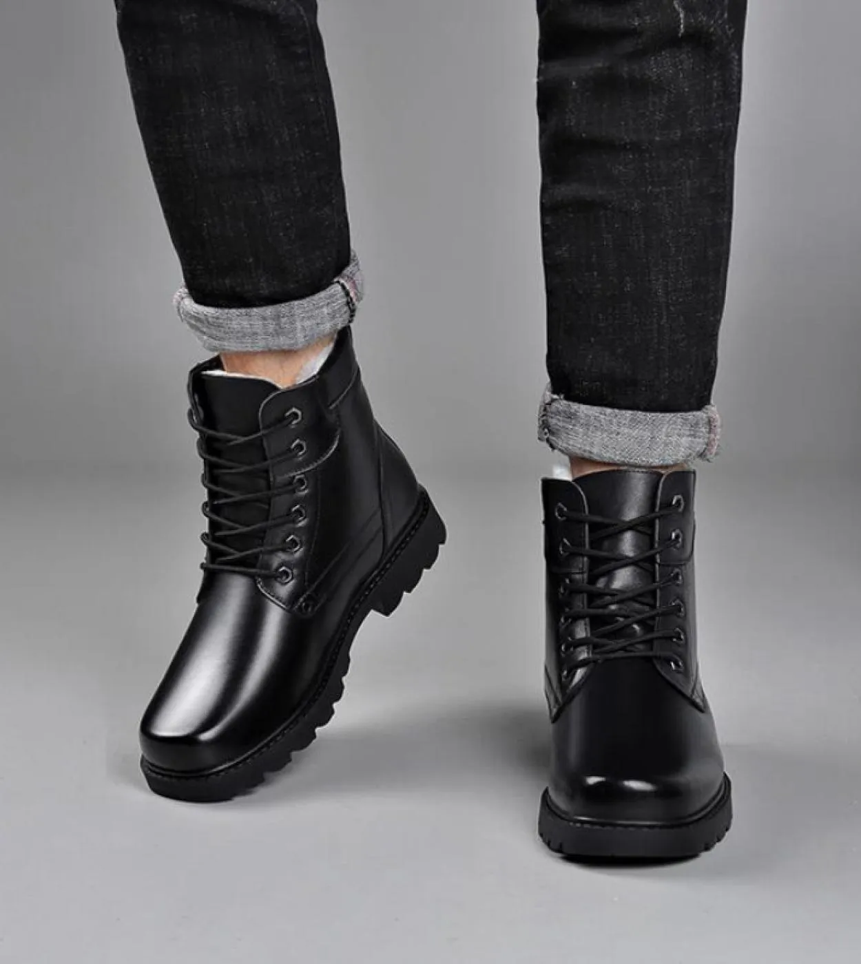 Oxford Stivali Invernali Uomo Stivali Militari Oxford Uomo Chelsea Stivali Oxford Uomo Alti