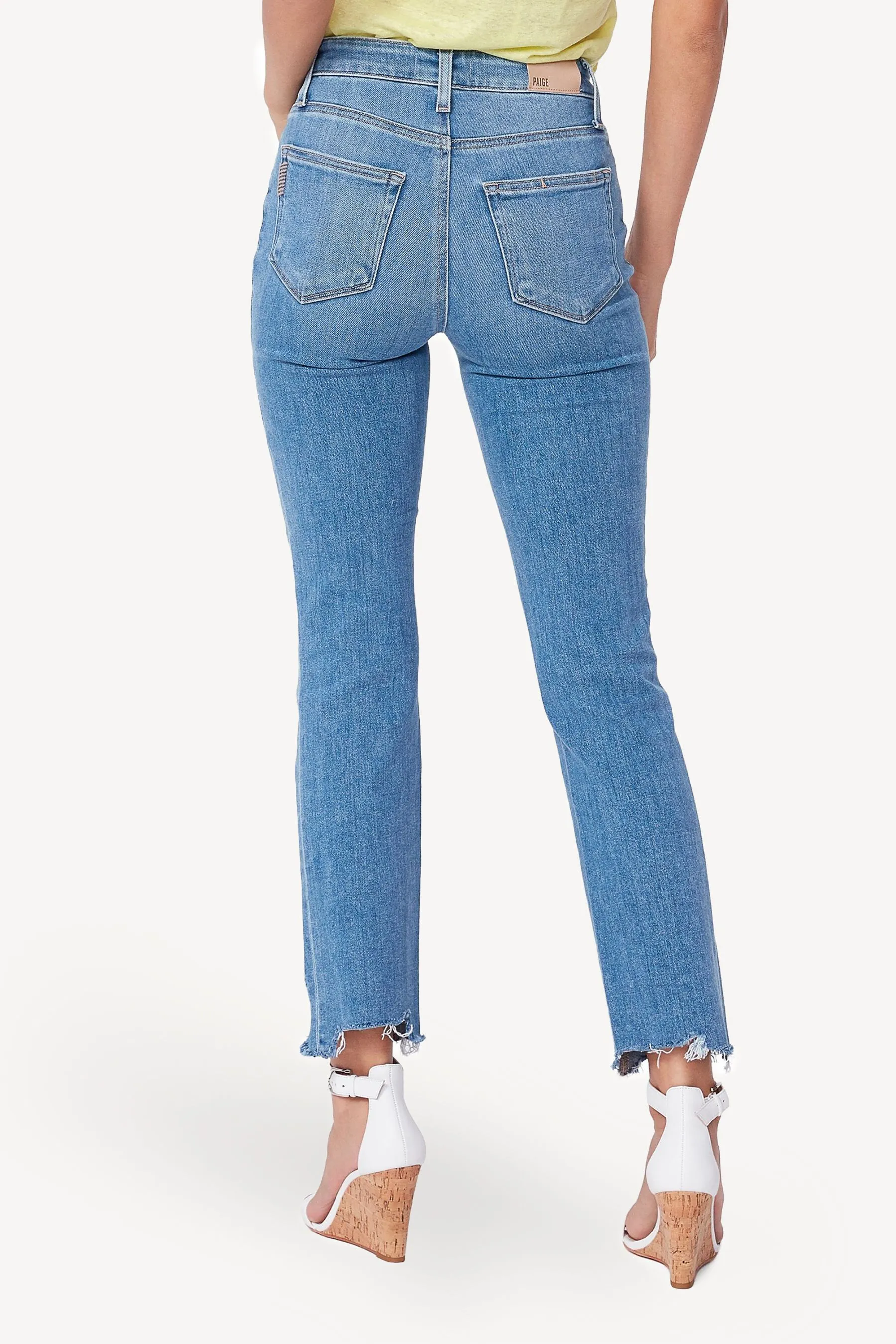Paige - Cindy - Jeans retti a vita alta    
