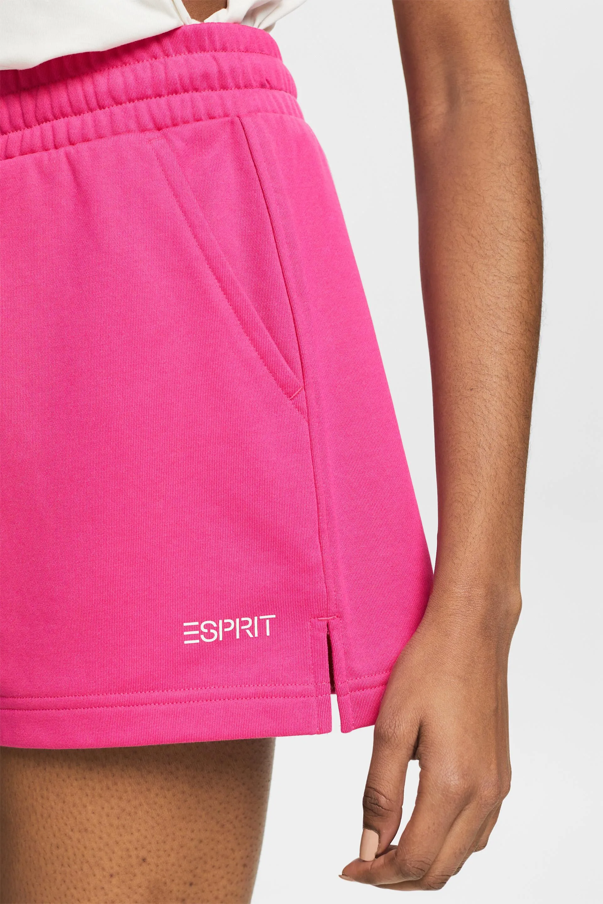 Pantaloncini in felpa con logo